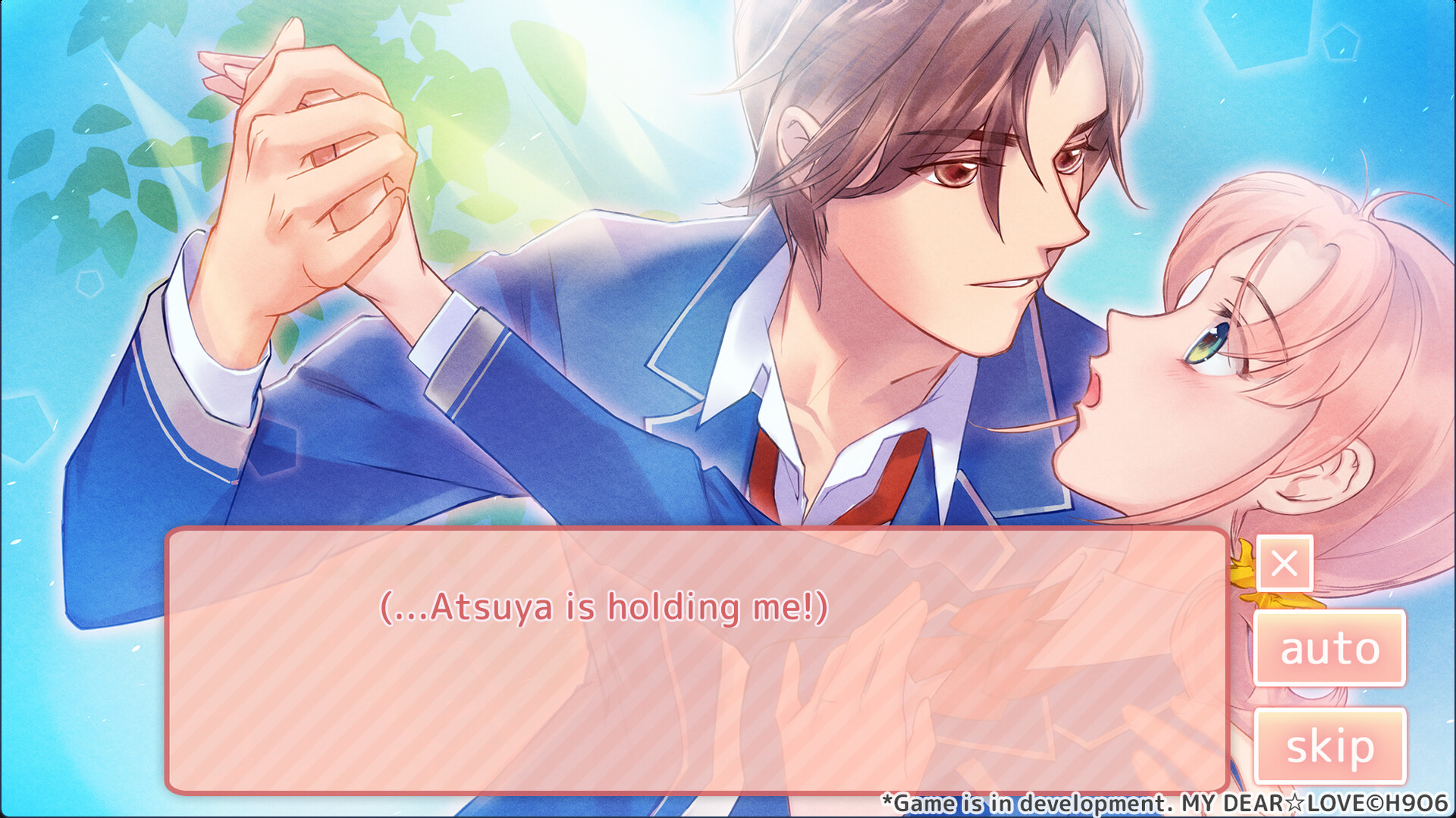 MY DEAR☆LOVE: A Shojo-Inspired Otome Sim/Visual Novel screenshot 1