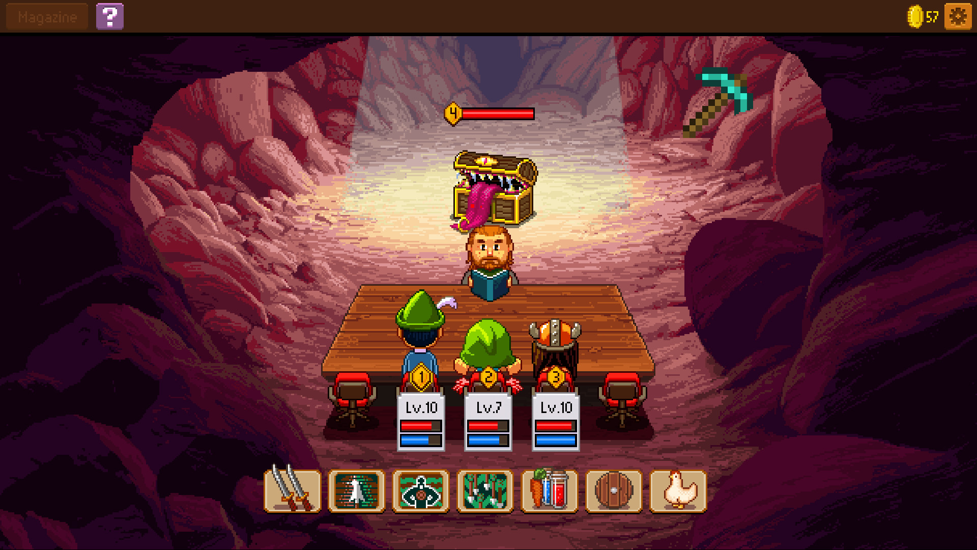 Knights of Pen and Paper 2 screenshot 1