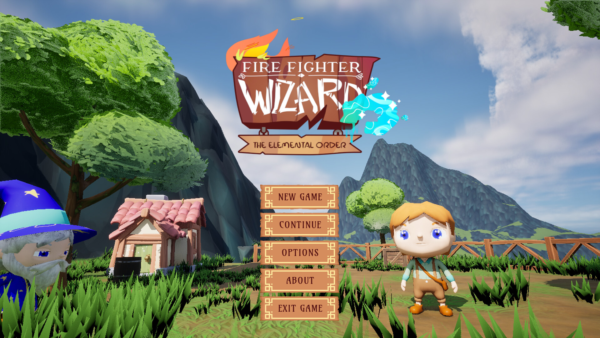 Firefighter Wizard: The Elemental Order screenshot 1