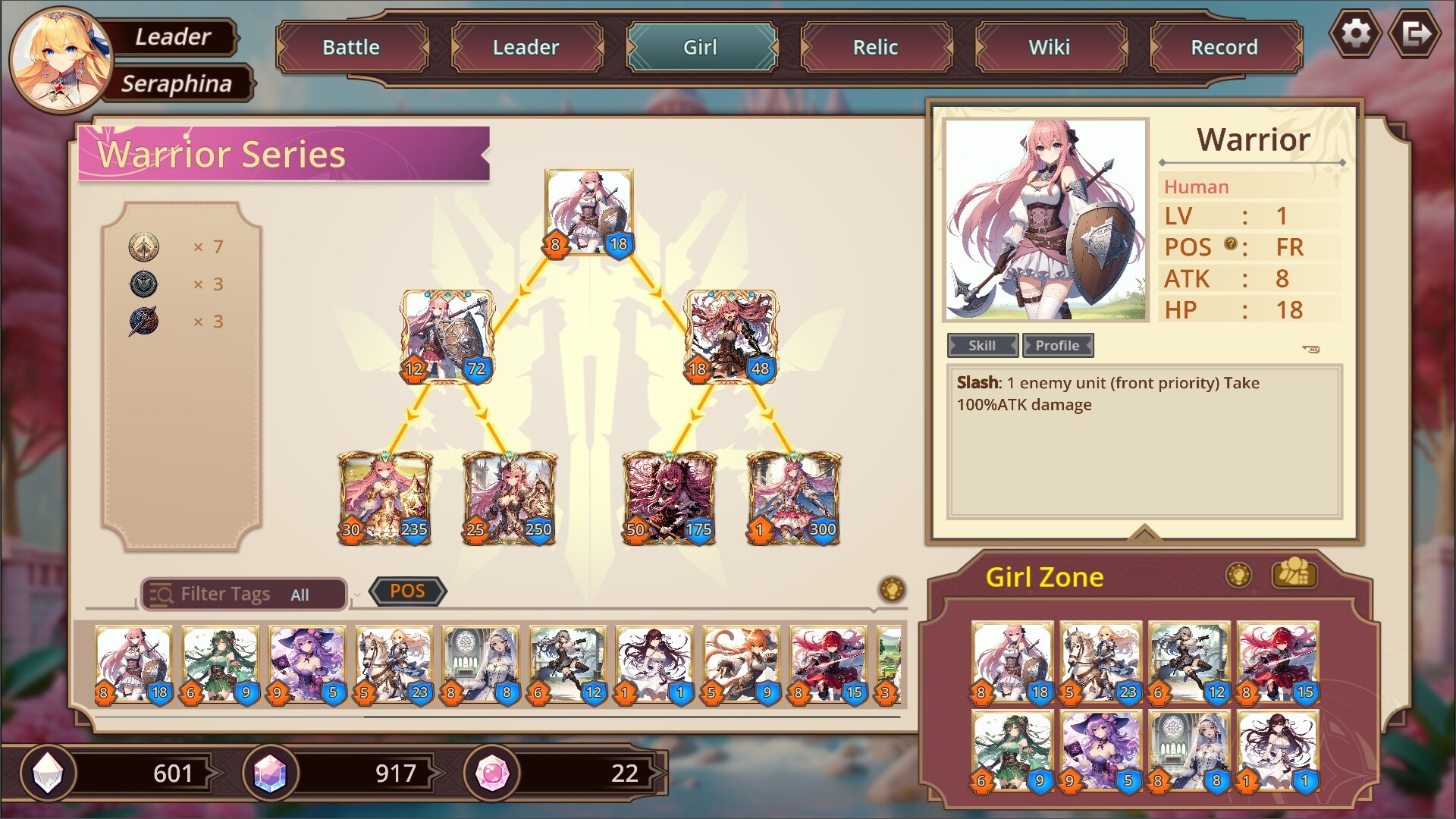 Auto Battle Girl screenshot 3