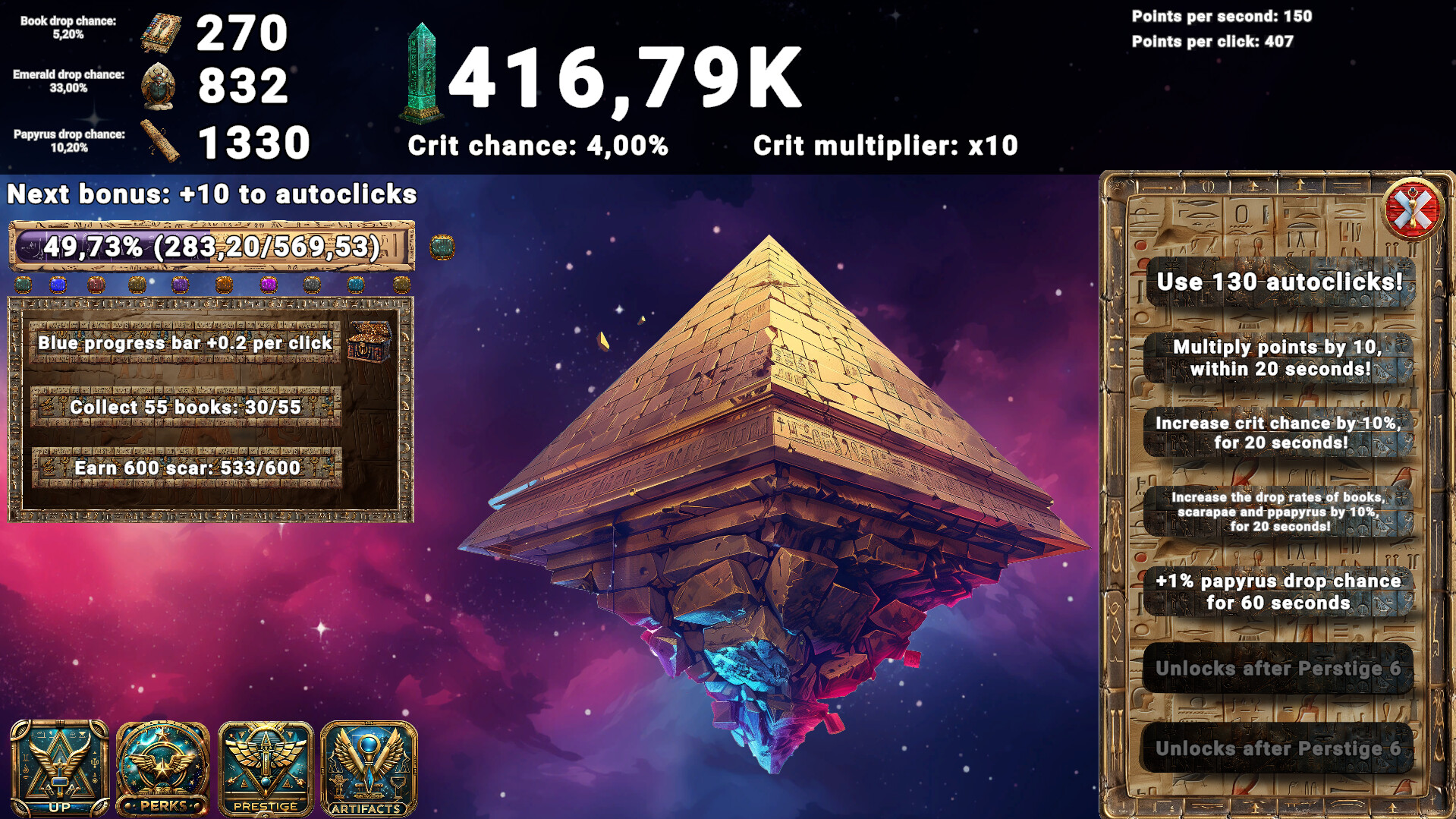 Pyramid Clicker screenshot 5