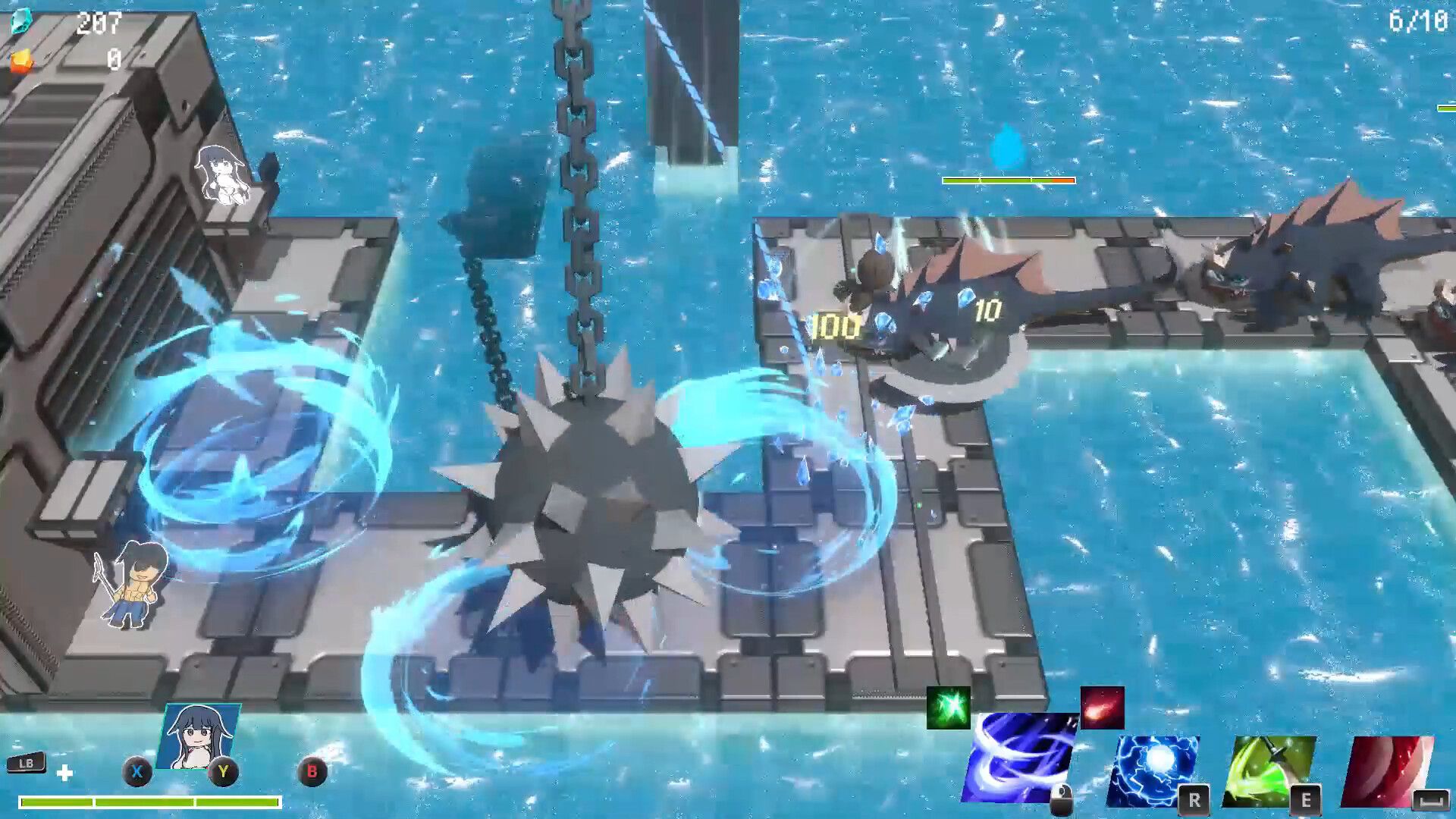 OCEANIDES of the World's End: Legend of the Big-Breasted Swimsuit Beauty Guardian screenshot 6