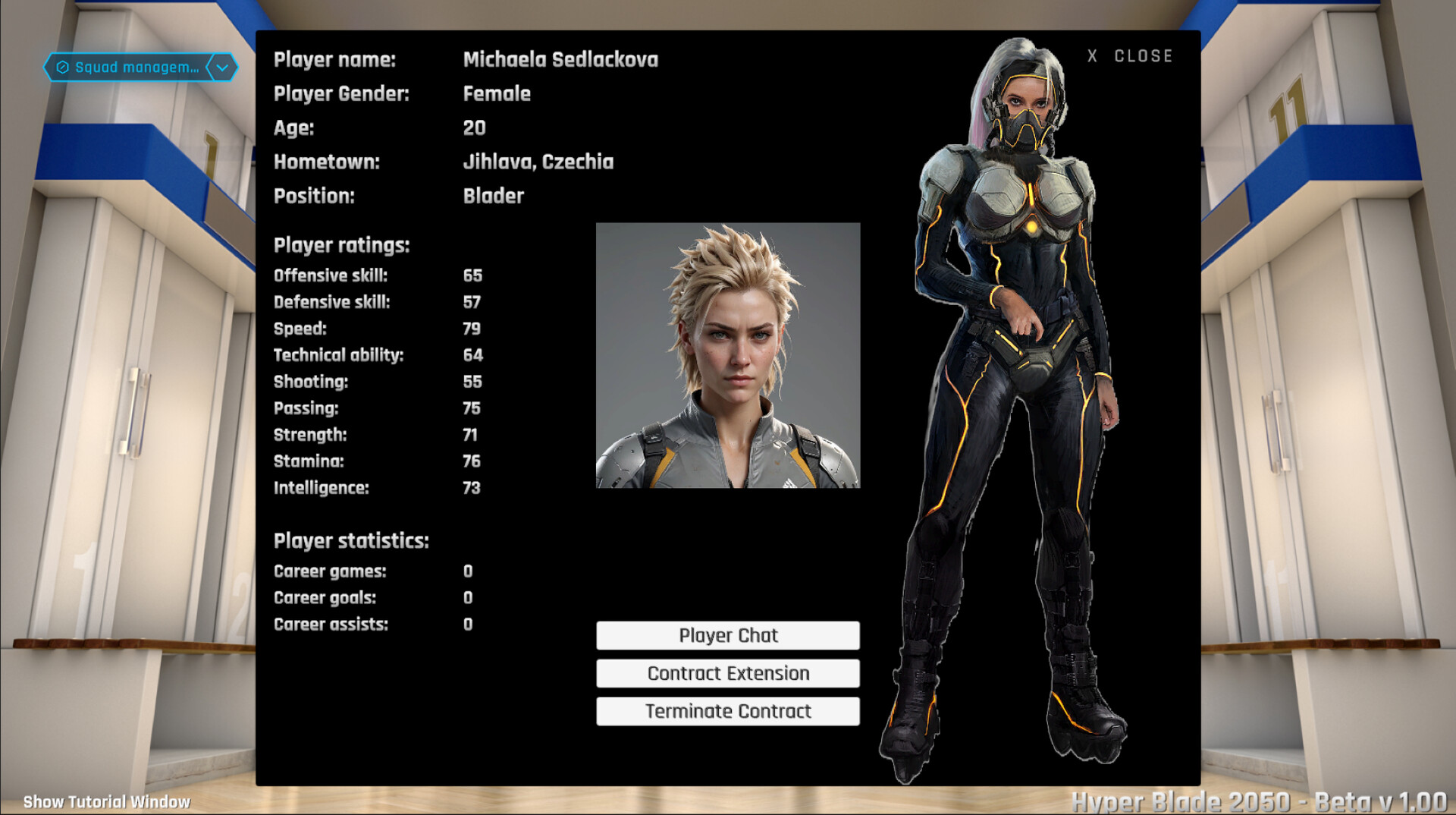 HyperBlade 2050 - Dystopian Sports Manager screenshot 9