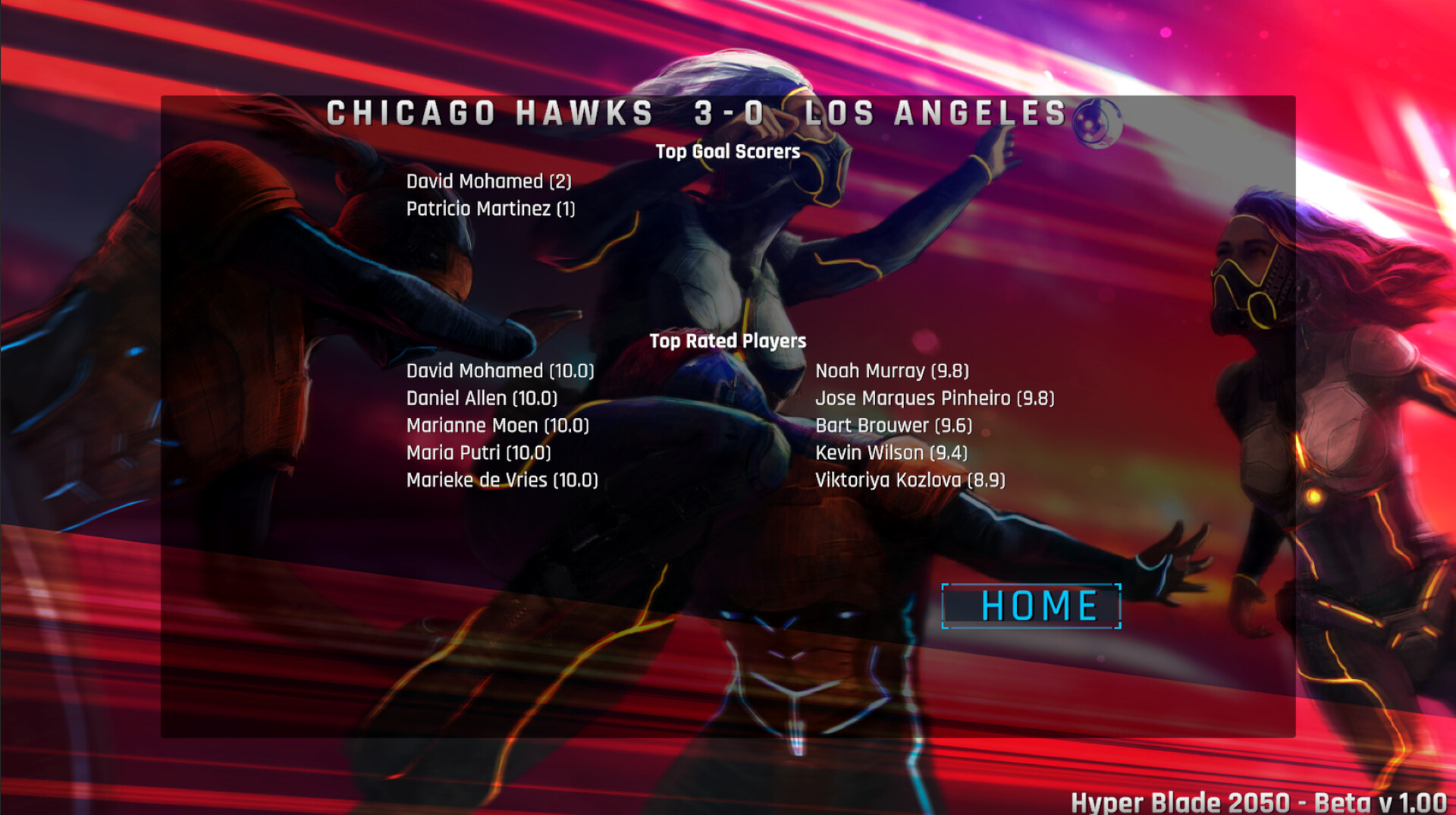 HyperBlade 2050 - Dystopian Sports Manager screenshot 7