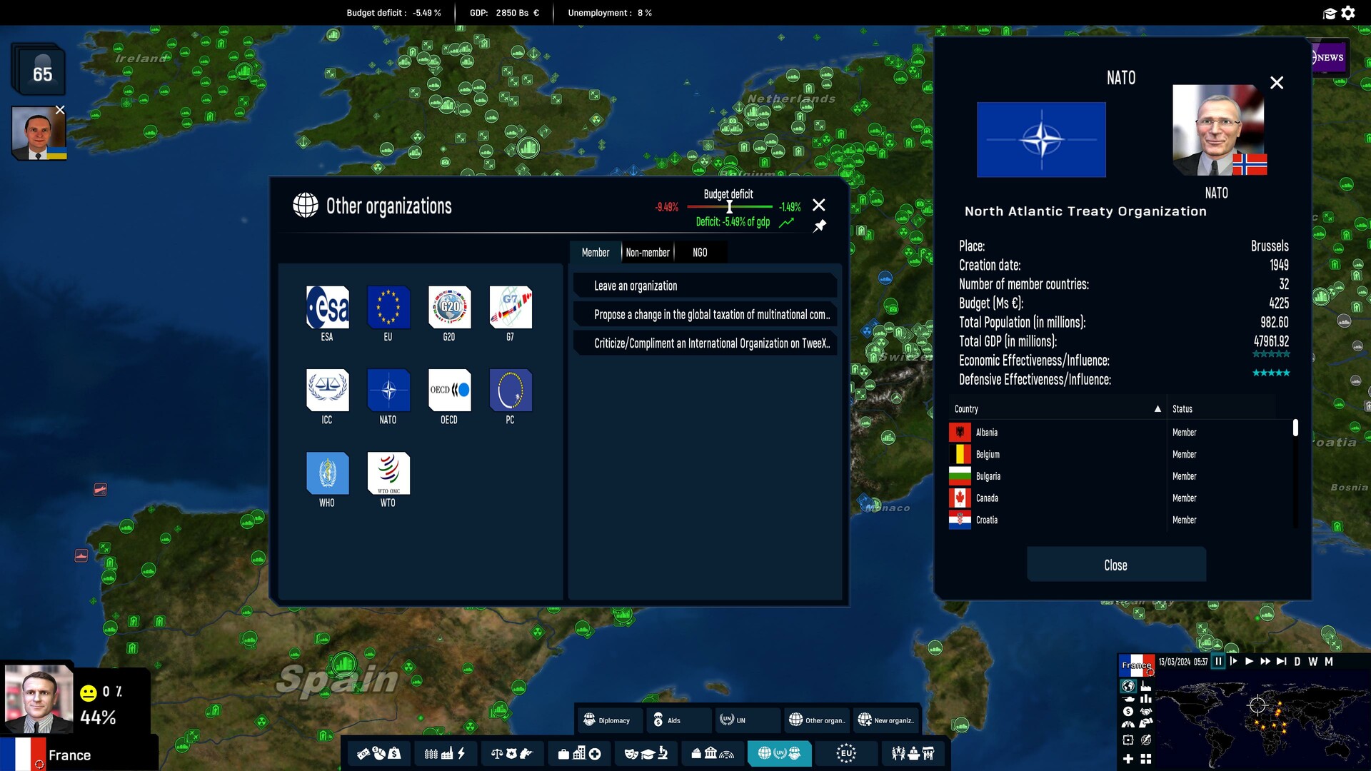 Geo-Political Simulator 5 screenshot 10