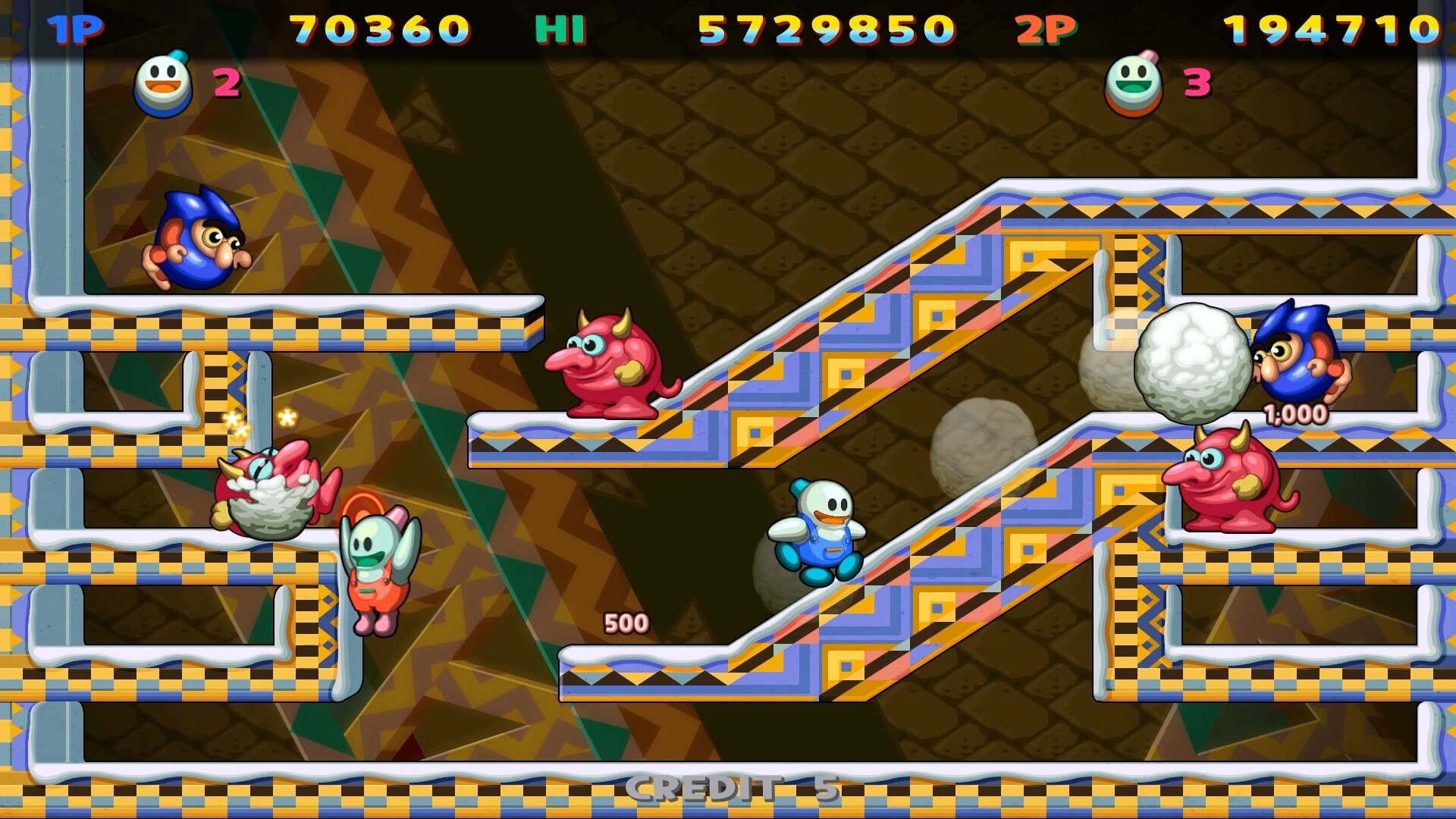 SNOW BROS. SPECIAL: ANNIVERSARY EDITION screenshot 2
