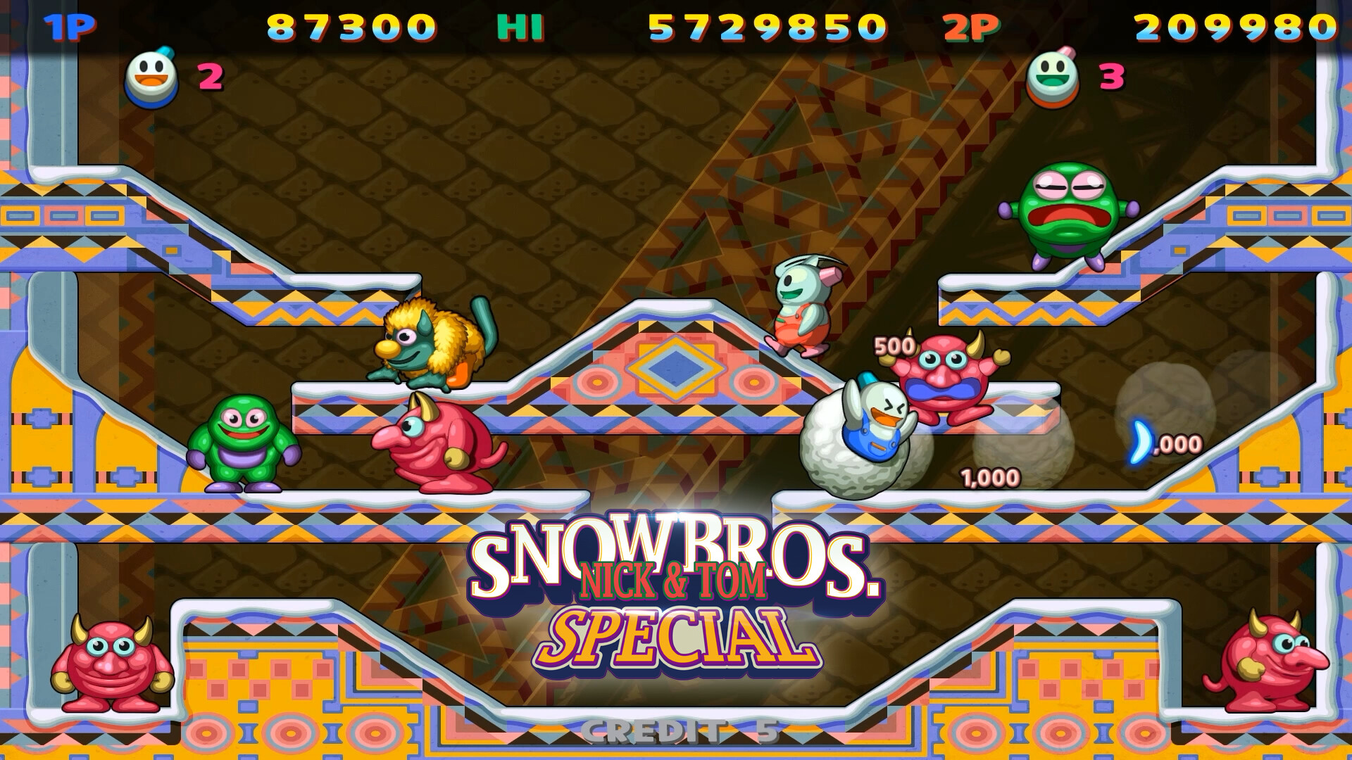 SNOW BROS. SPECIAL: ANNIVERSARY EDITION screenshot 3