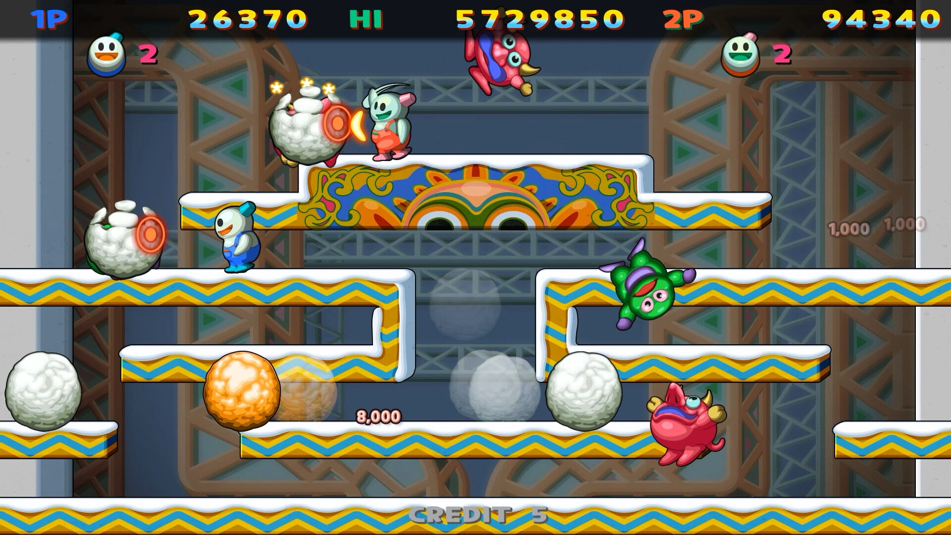 SNOW BROS. SPECIAL: ANNIVERSARY EDITION screenshot 1