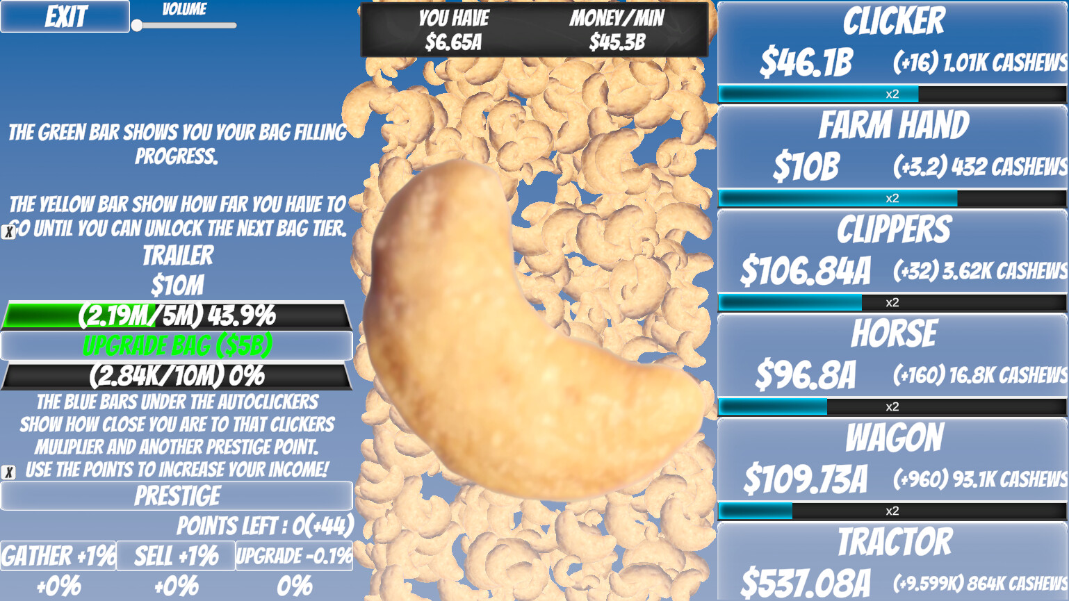 Cashew Clicker screenshot 5