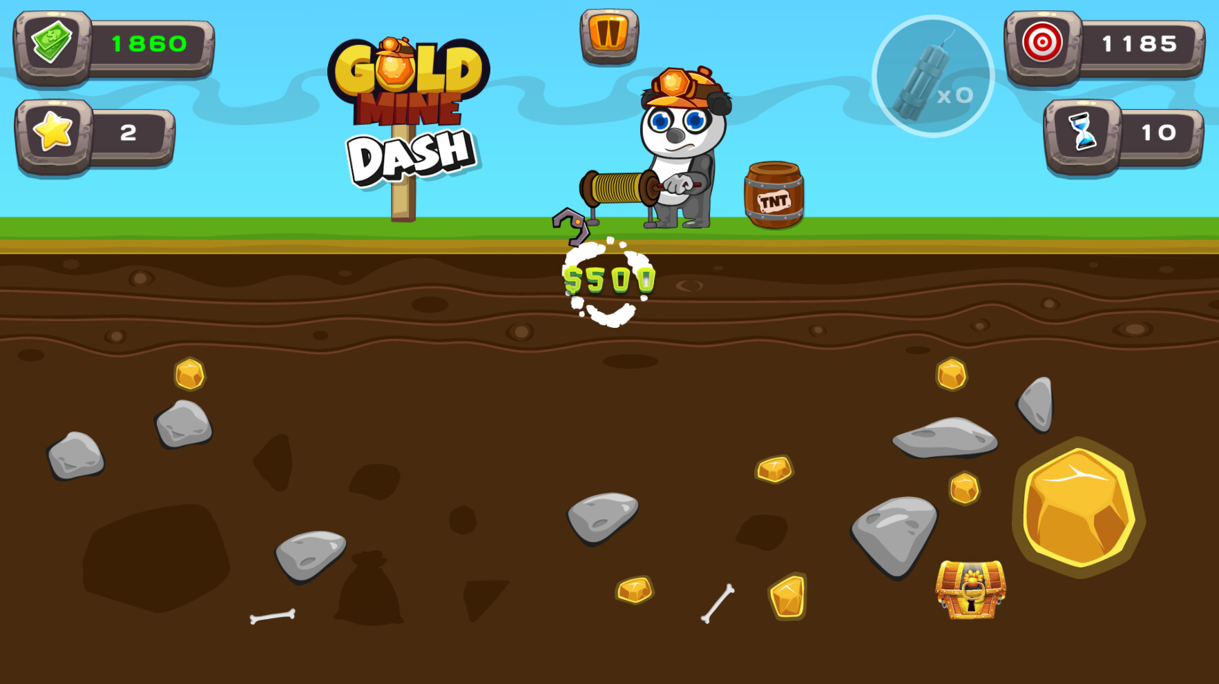 Gold Mine Dash screenshot 3