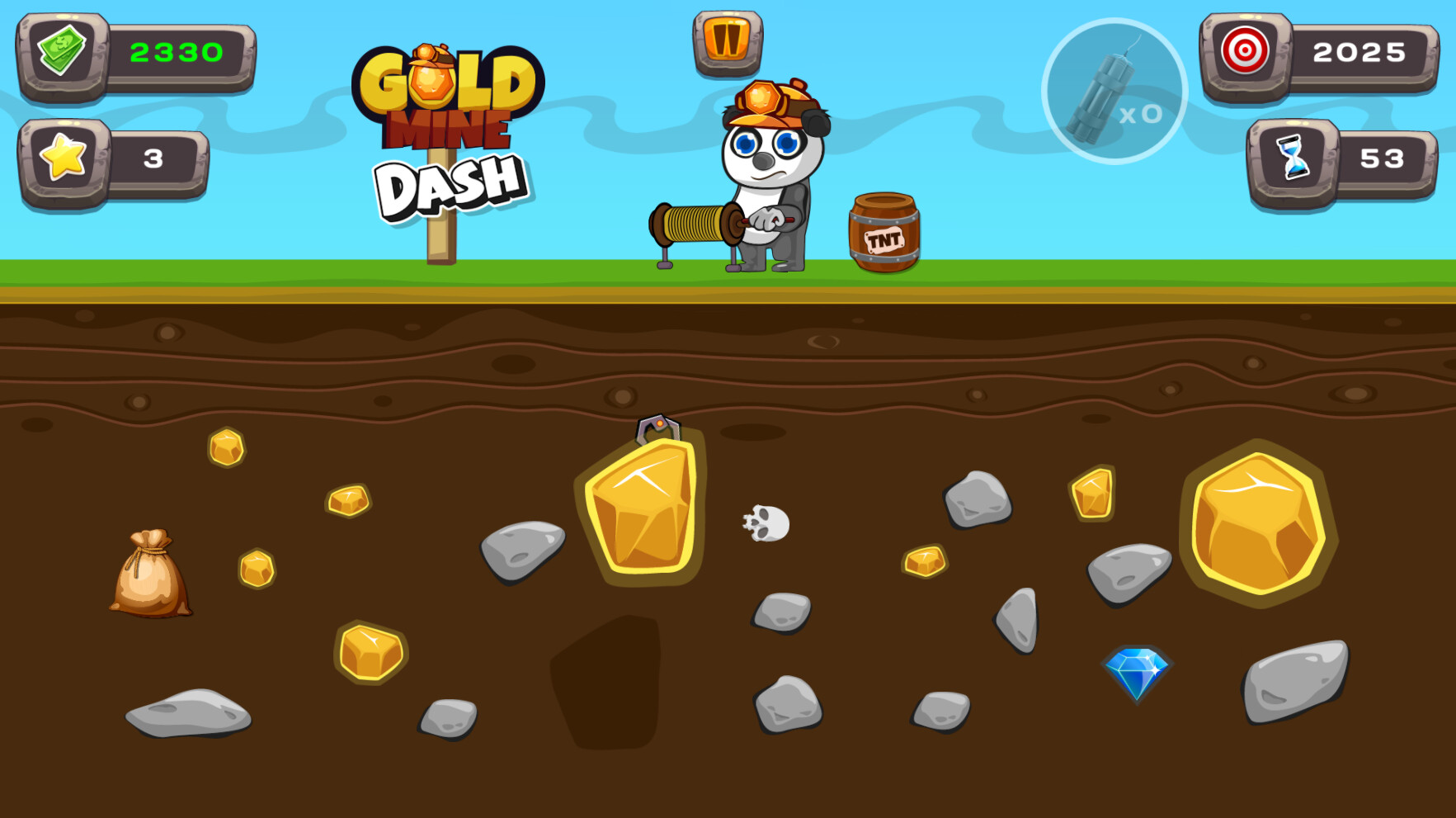 Gold Mine Dash screenshot 2