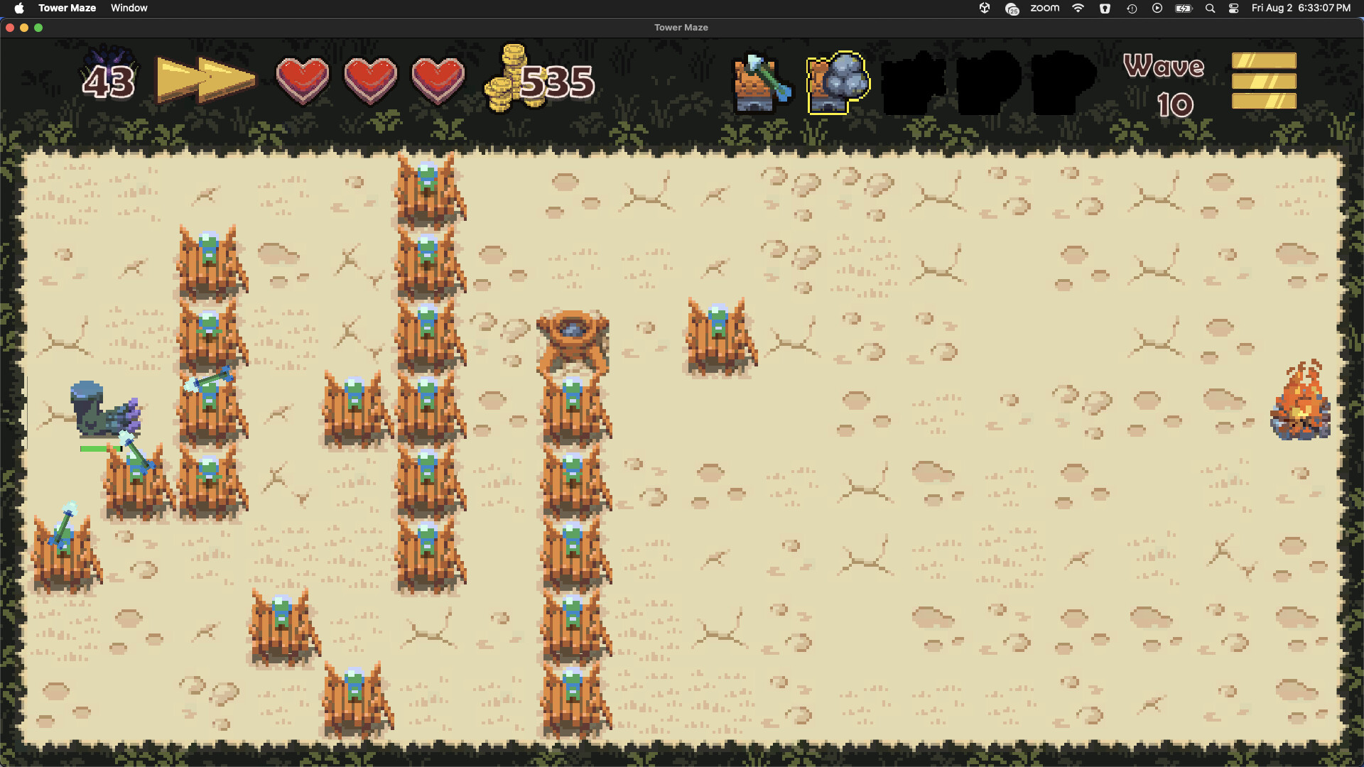 Tower Maze Defense screenshot 2