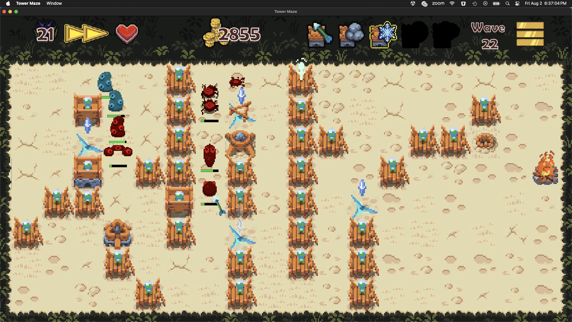 Tower Maze Defense screenshot 4