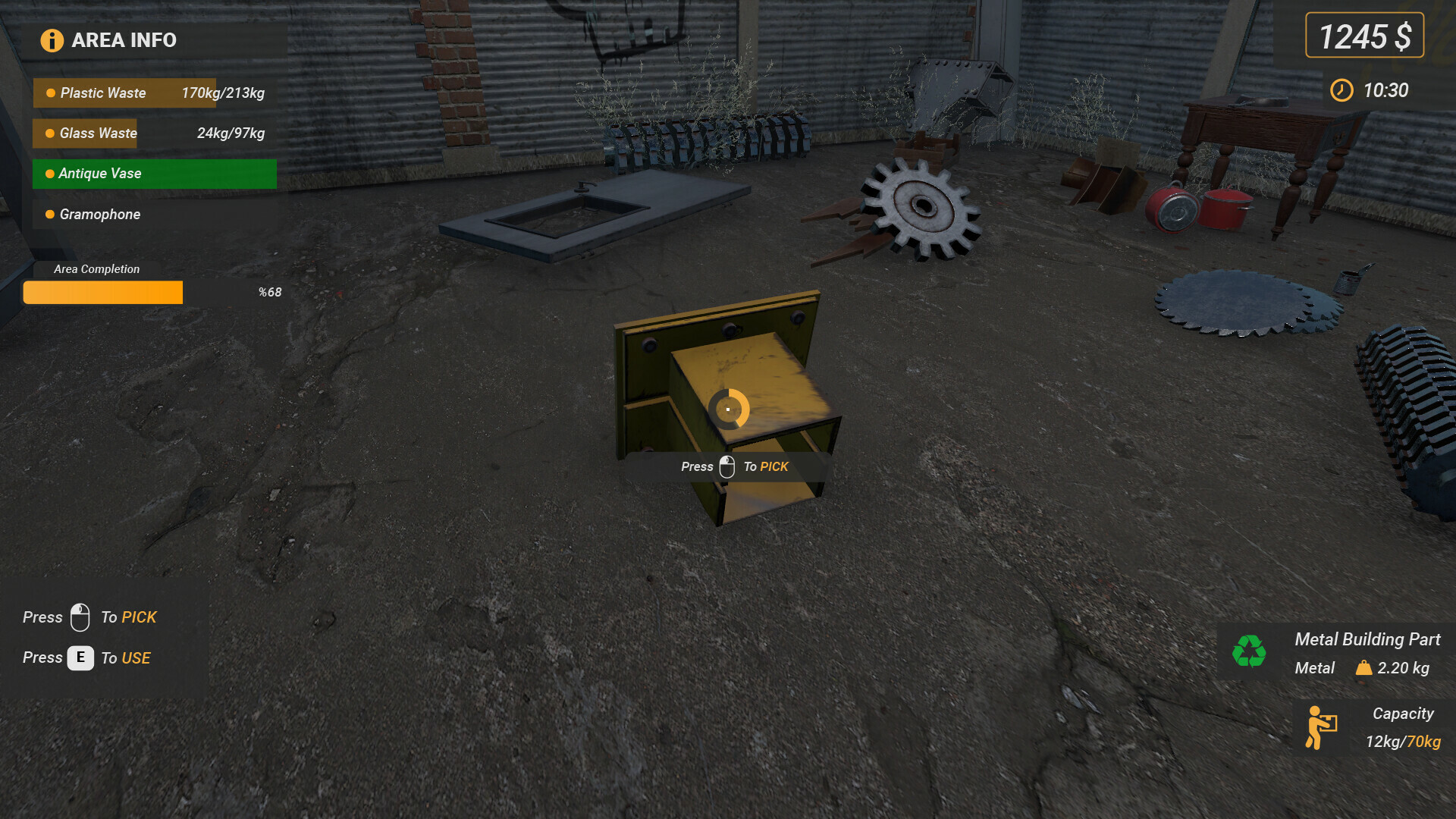 Recycling Center Simulator: Prologue screenshot 4