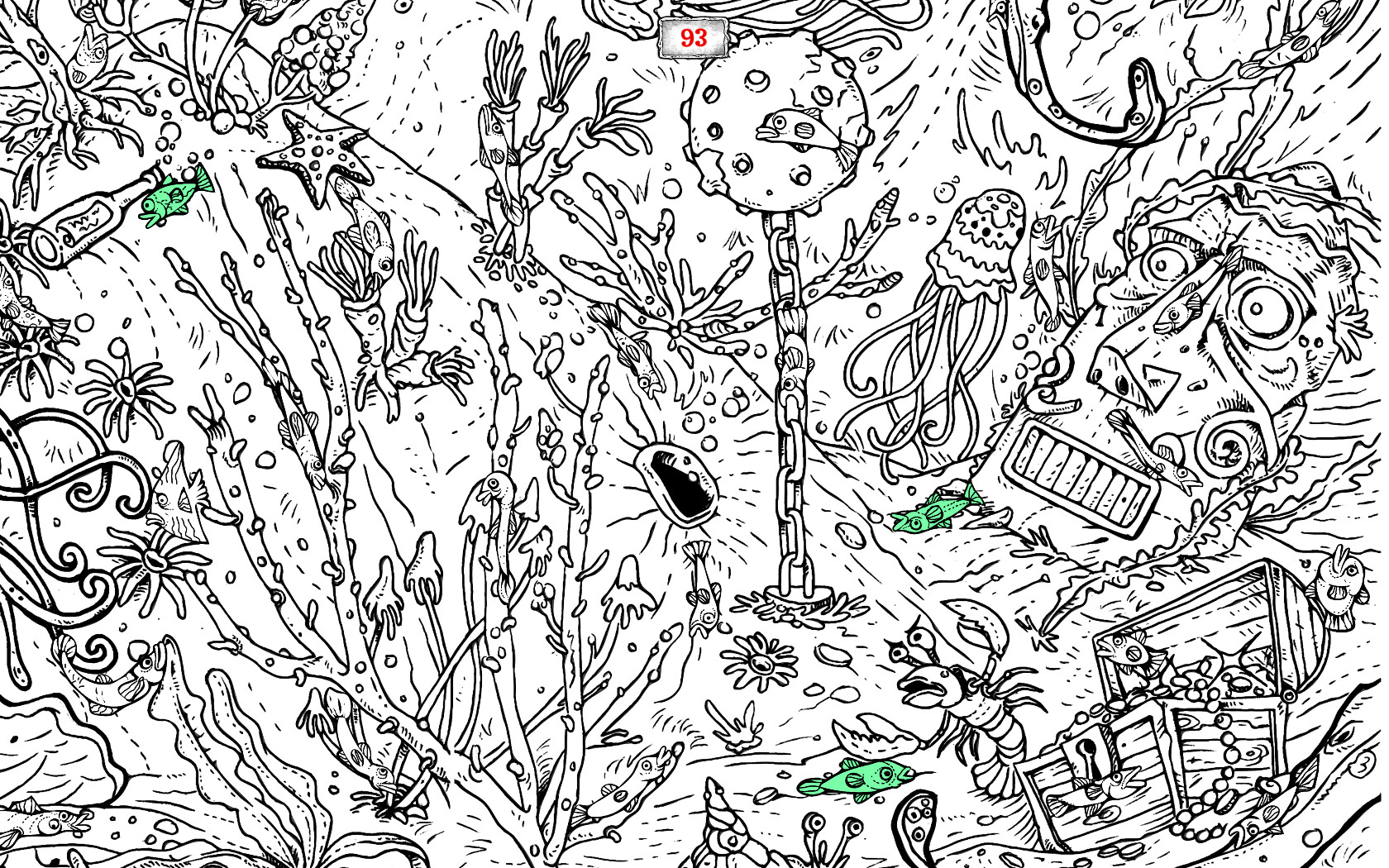 100 hidden Cthulhu fish 2 screenshot 3