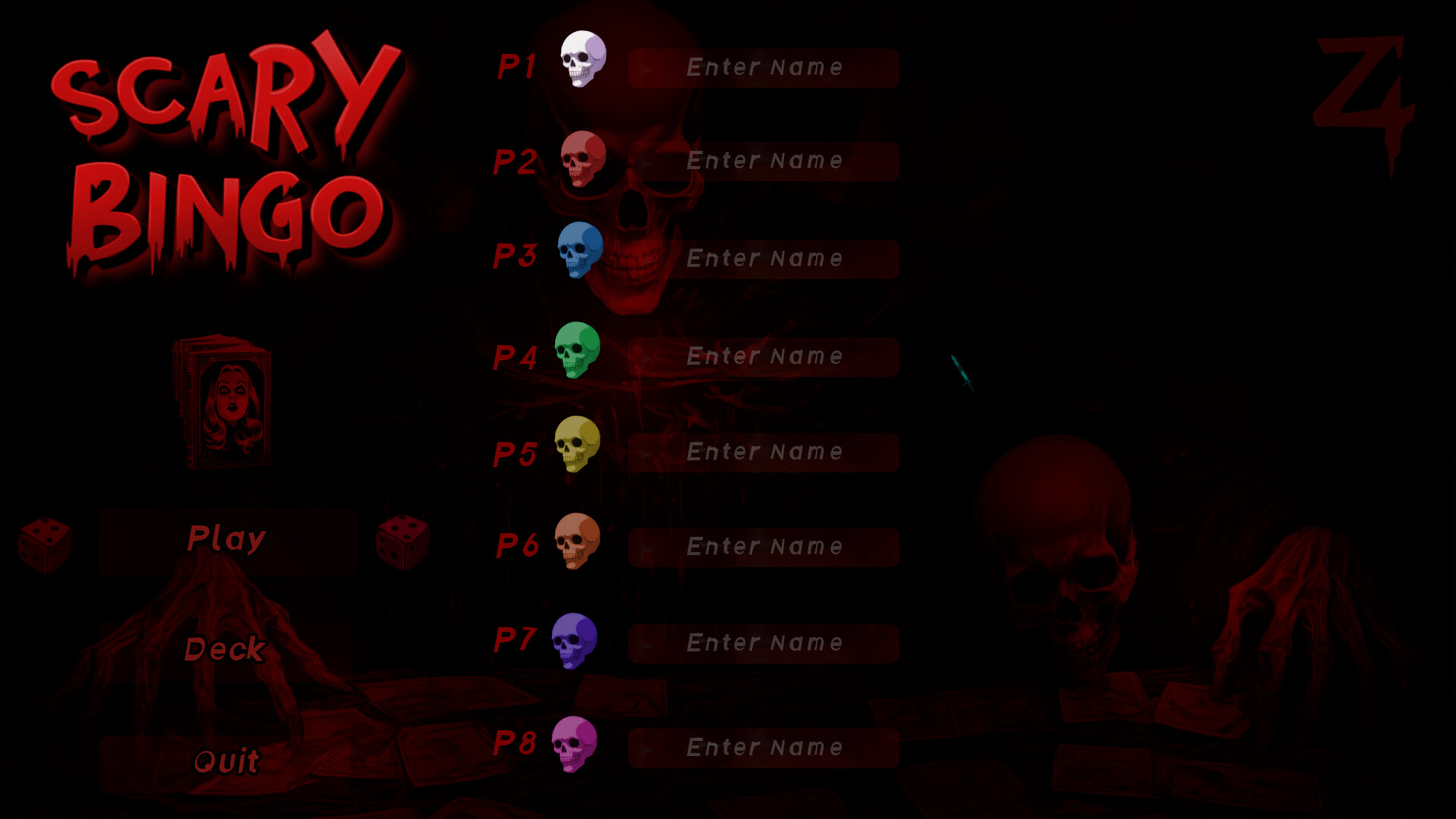 Scary Bingo screenshot 1