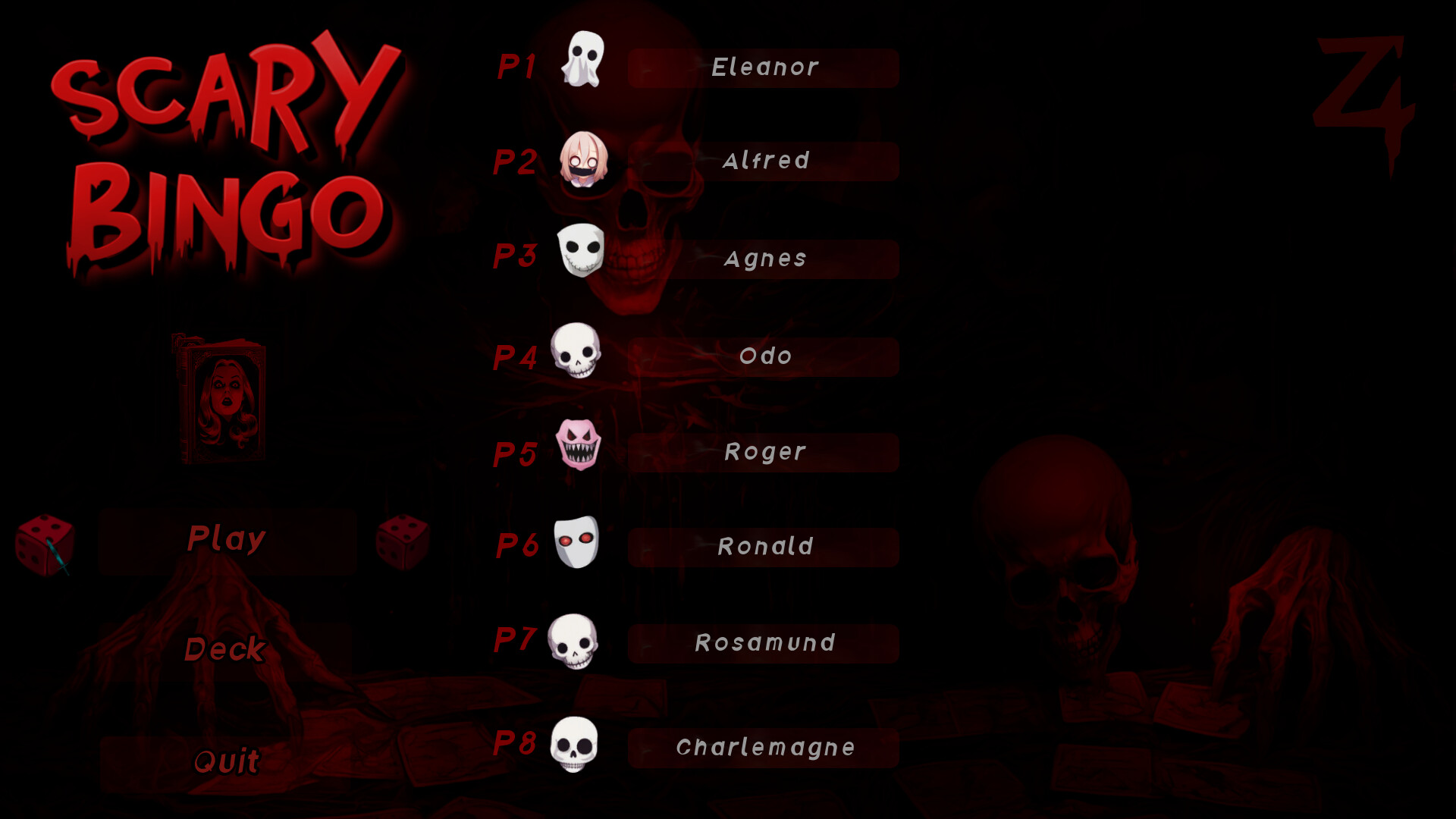 Scary Bingo screenshot 2