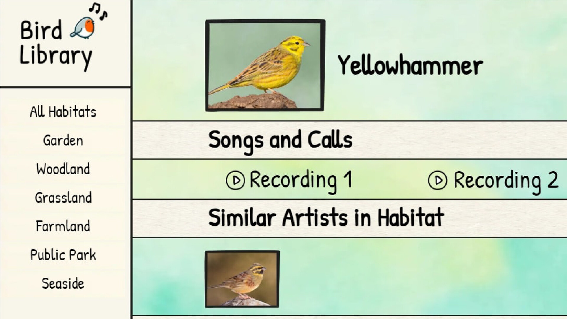 BirdLingo: A birdsong learning game screenshot 6