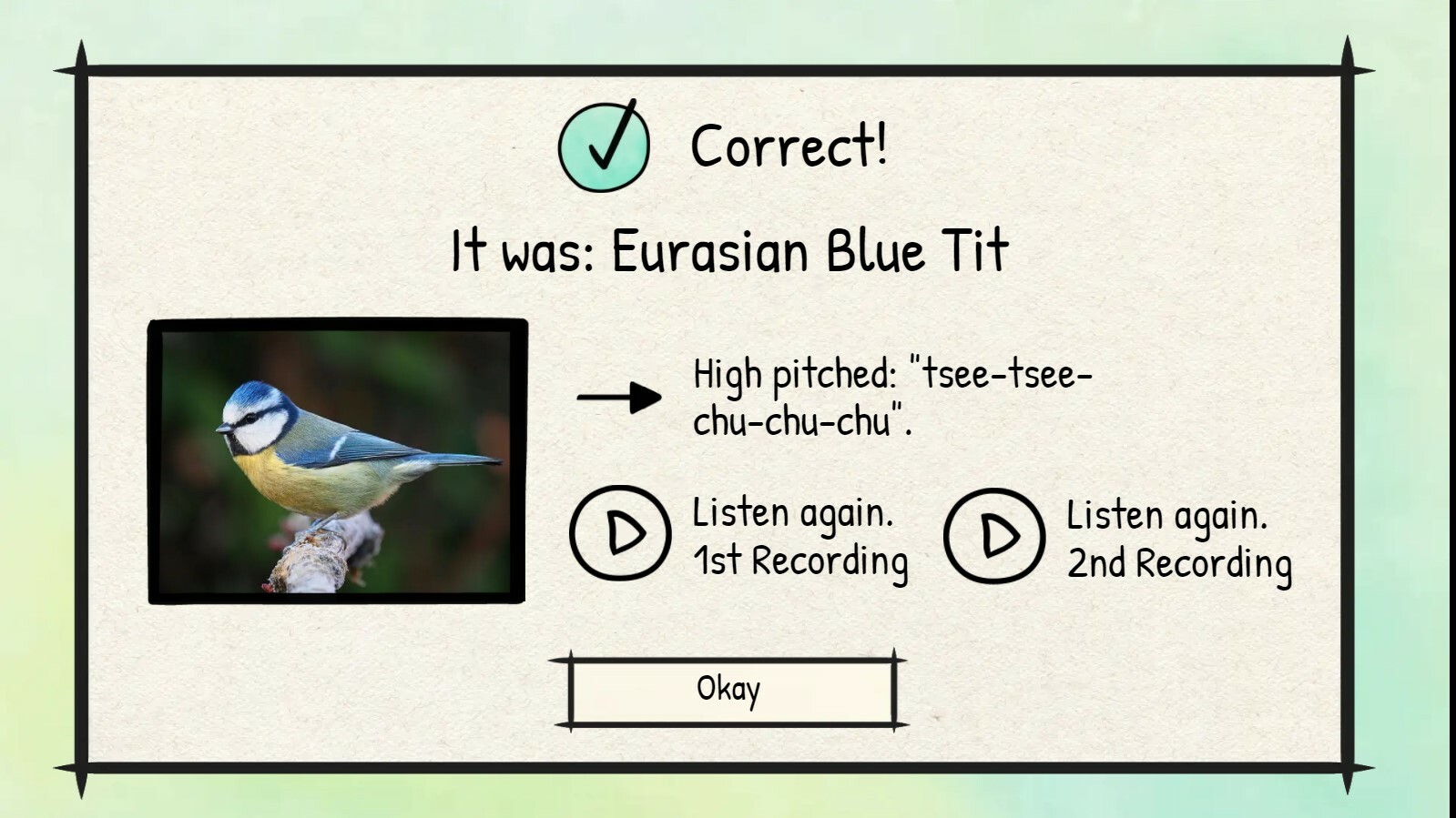 BirdLingo: A birdsong learning game screenshot 5