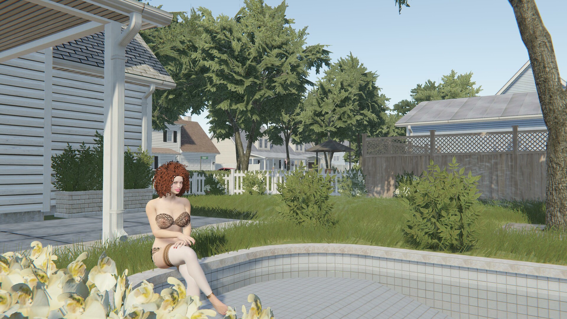 Sexy Girl Next Door - Virtual Valentine Sex screenshot 1