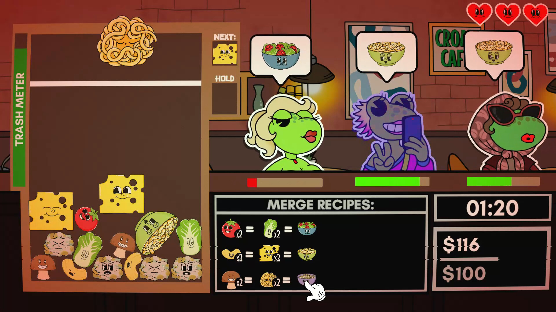 CROAK CAFE : FROM POND TO PLATE screenshot 5
