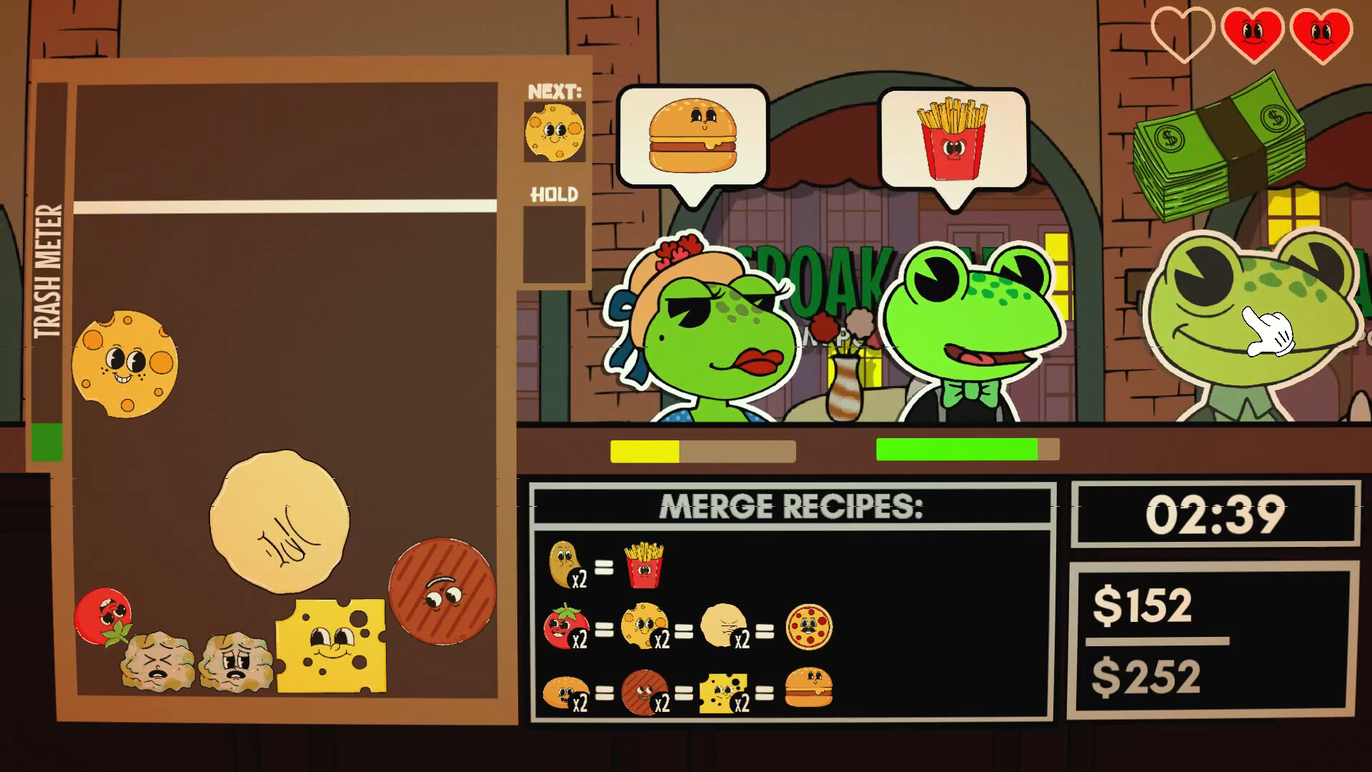 CROAK CAFE : FROM POND TO PLATE screenshot 1
