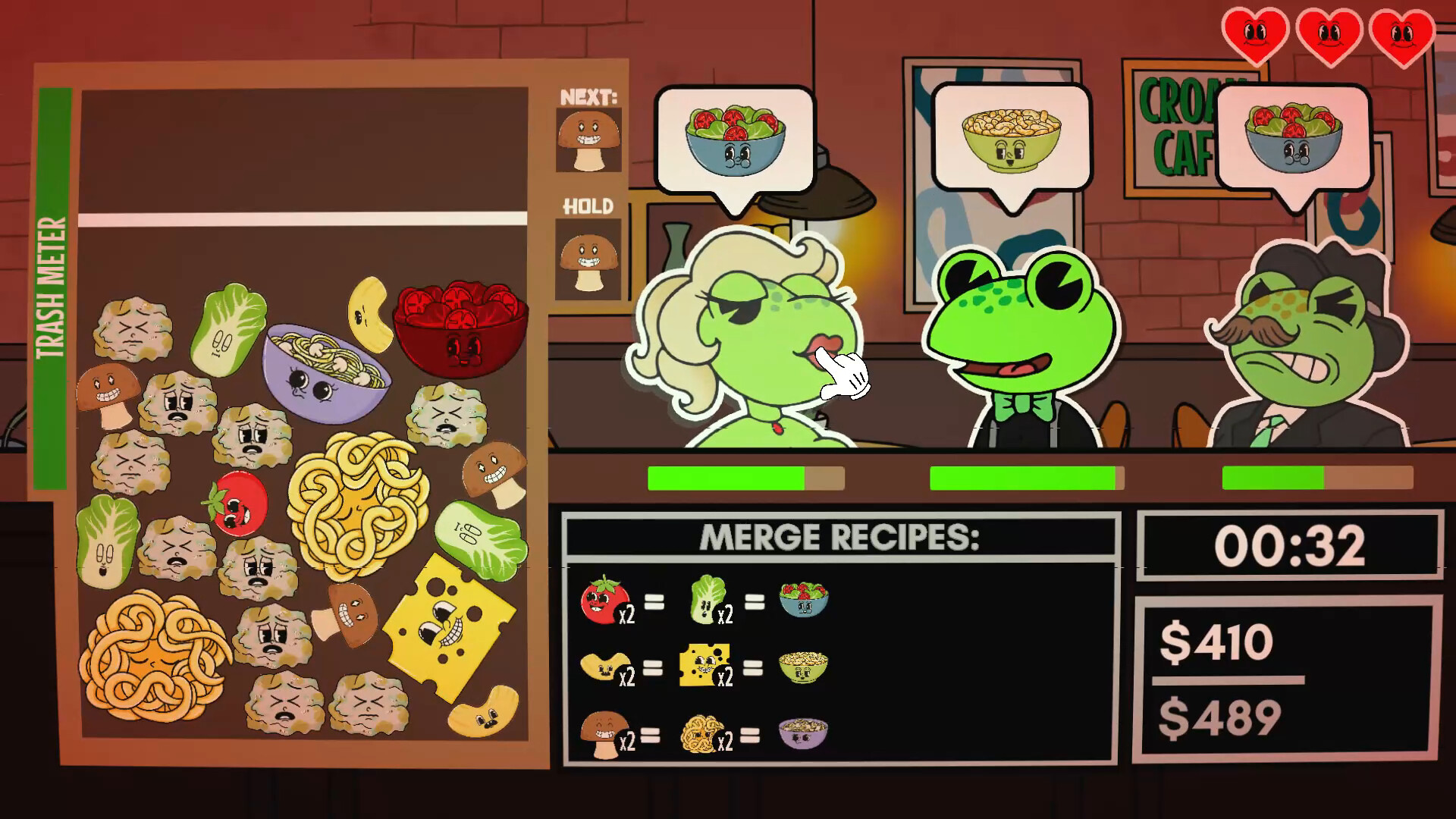 CROAK CAFE : FROM POND TO PLATE screenshot 3