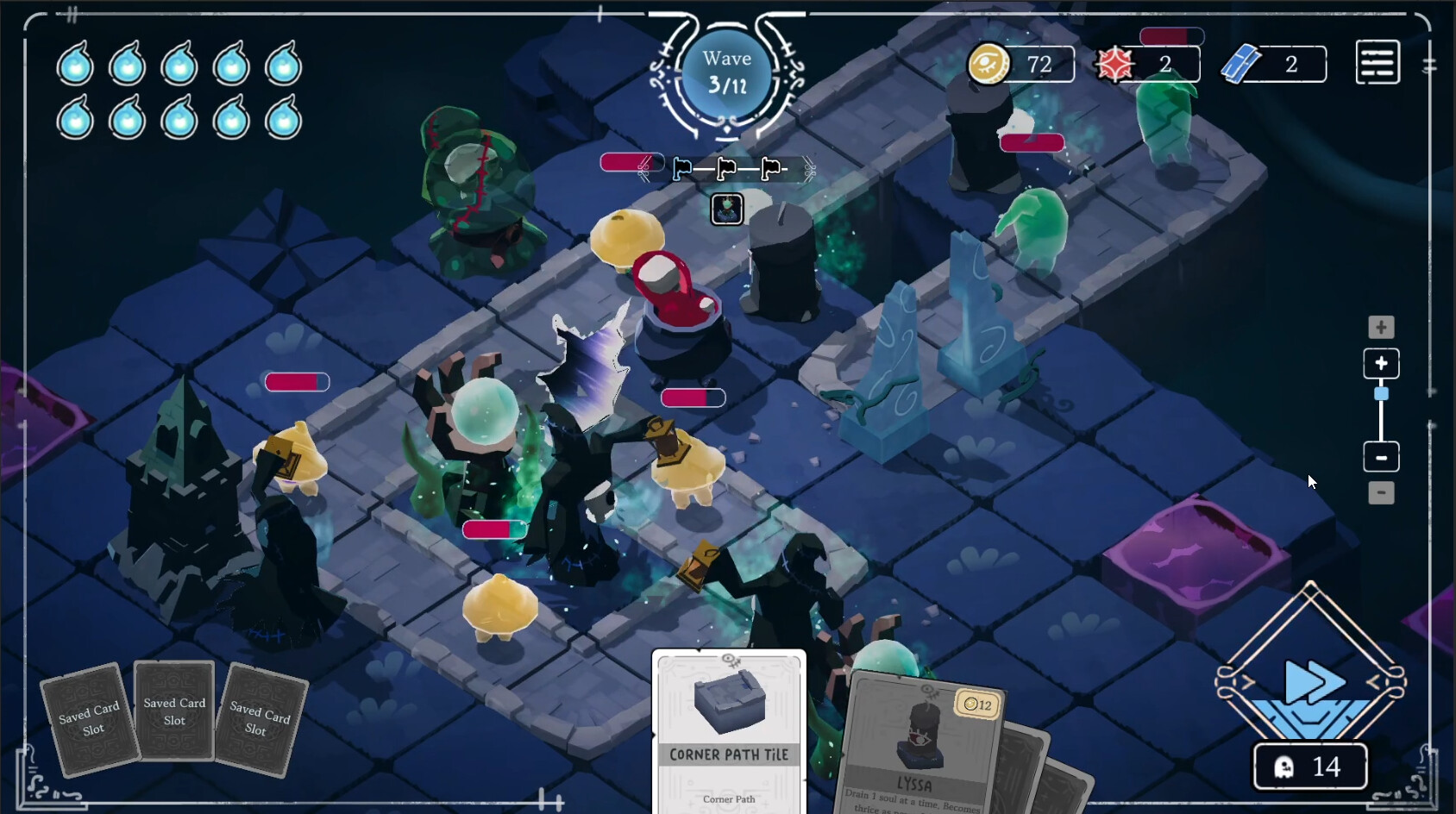 Garden of Wandering Souls: Roguelite Tower Defense screenshot 1