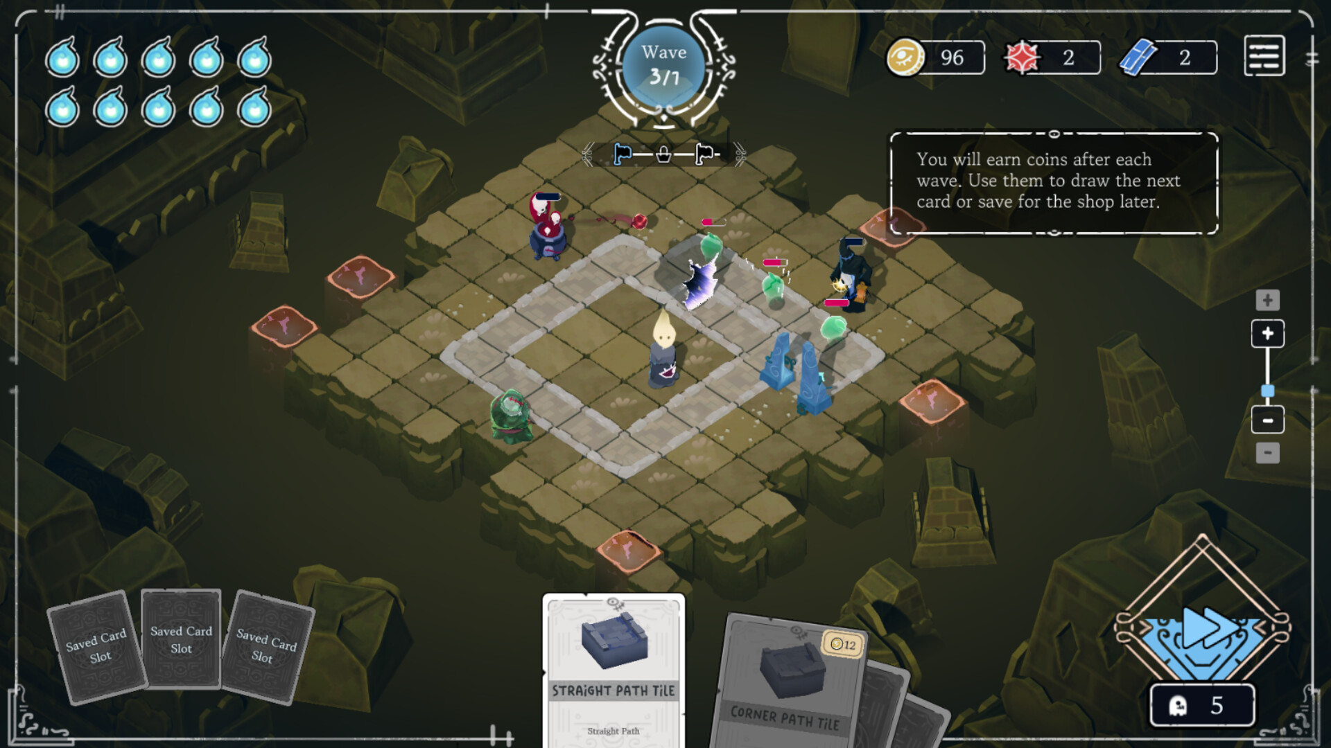 Garden of Wandering Souls: Roguelite Tower Defense screenshot 5
