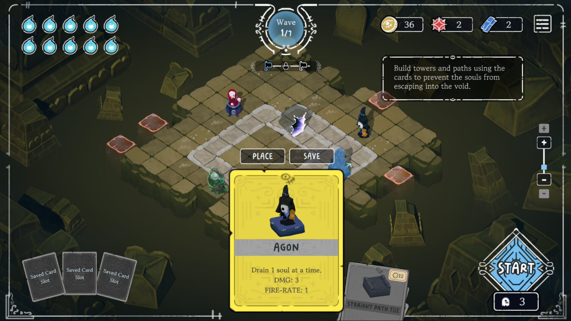 Garden of Wandering Souls: Roguelite Tower Defense screenshot 2