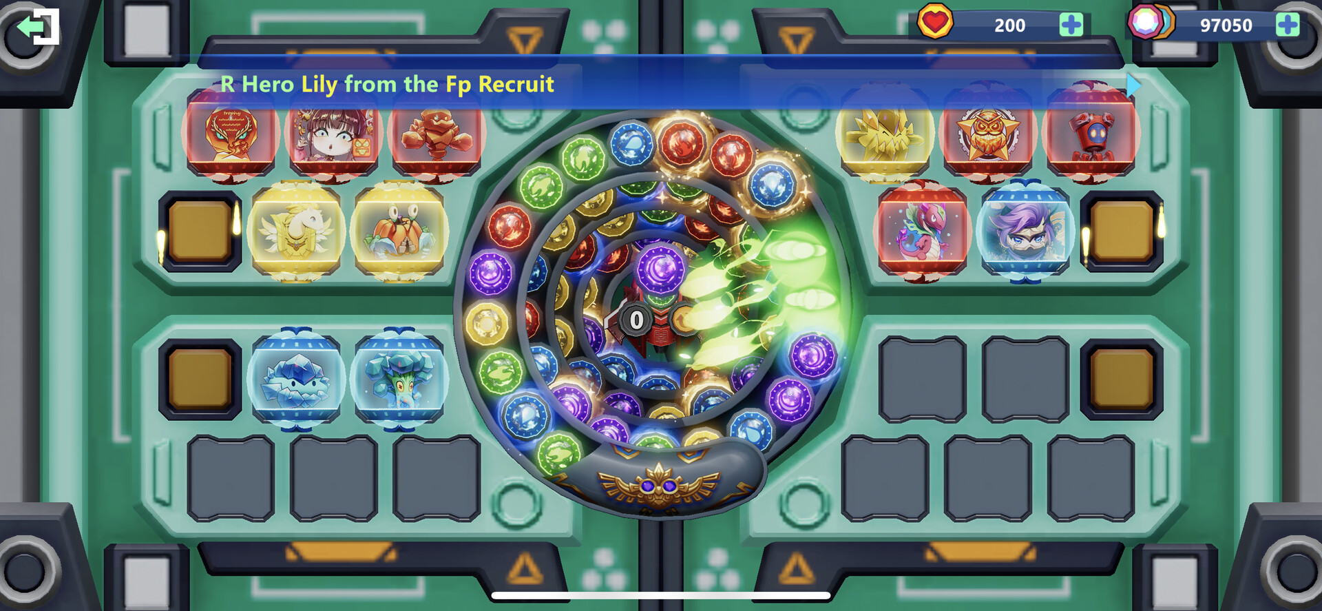 Mining Heroes:Puzzle RPG screenshot 2