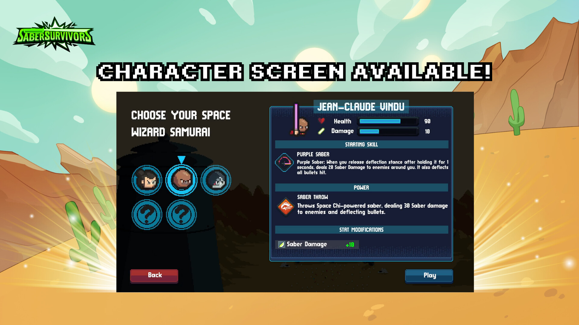 Saber Survivors screenshot 2