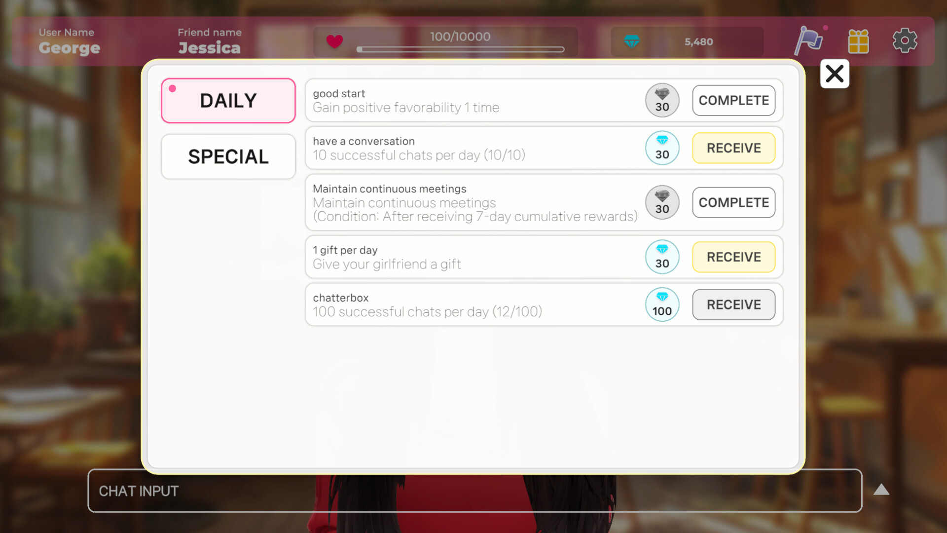 AI Love Chat : virtual romance screenshot 6