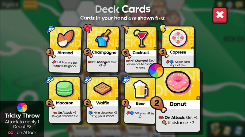 Food Fight Fiesta: Multi-Use Cards screenshot 2