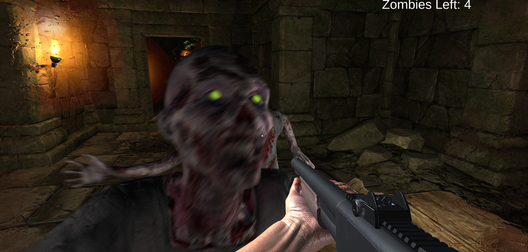 Zombie invasion screenshot 1