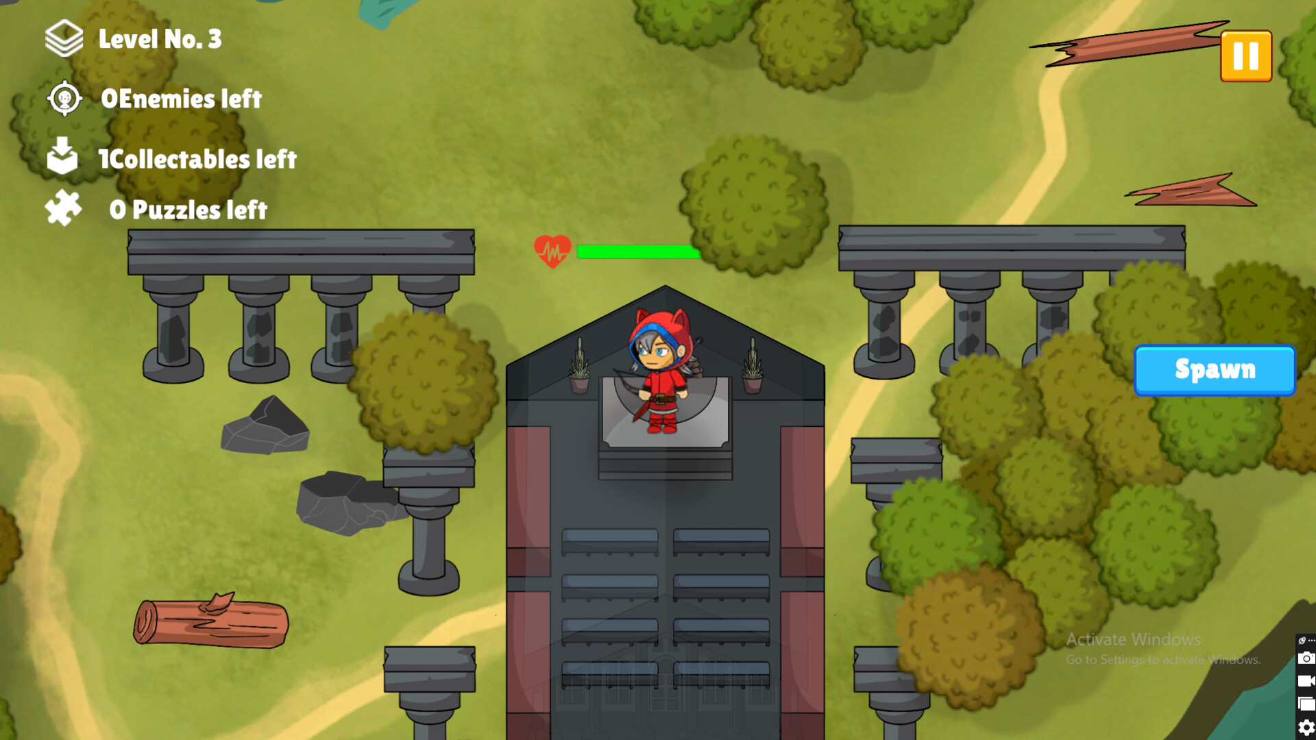 Galactic Heroes: The Enchanted Forest screenshot 1