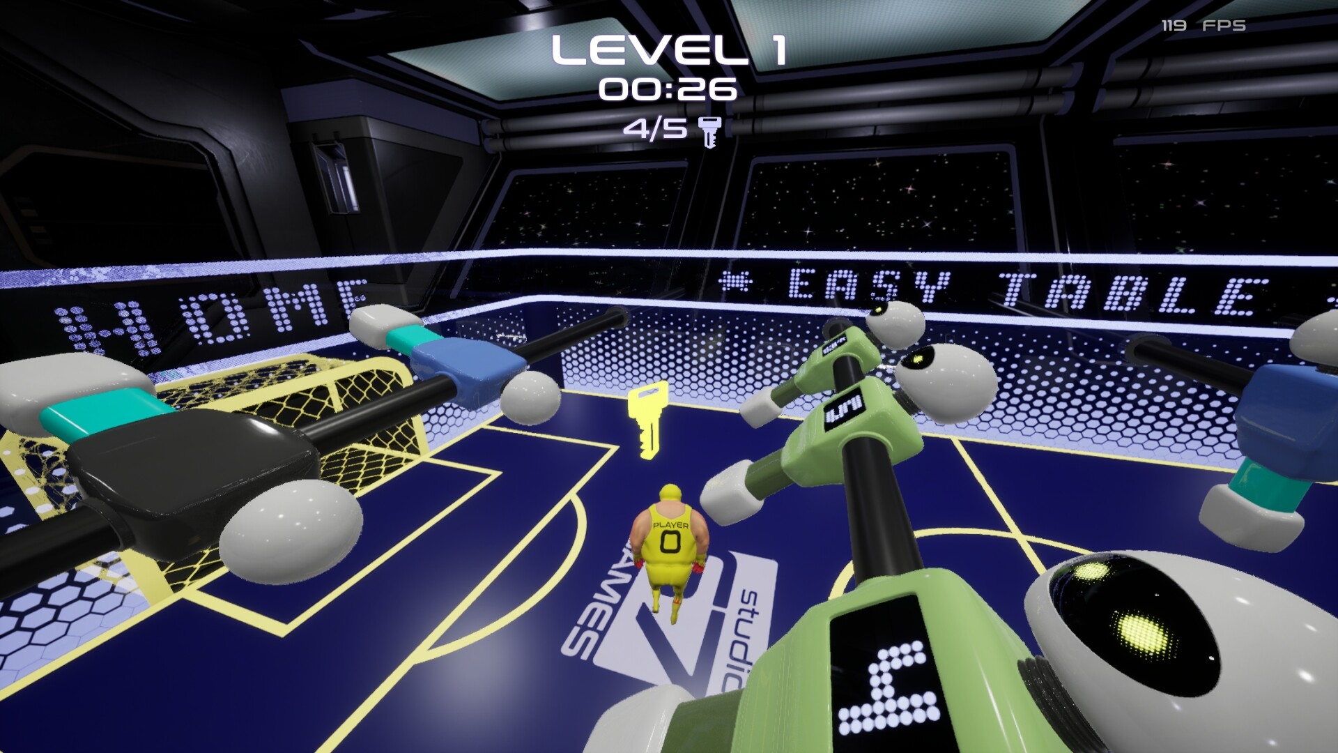 FOOSBALL RUNNER screenshot 1