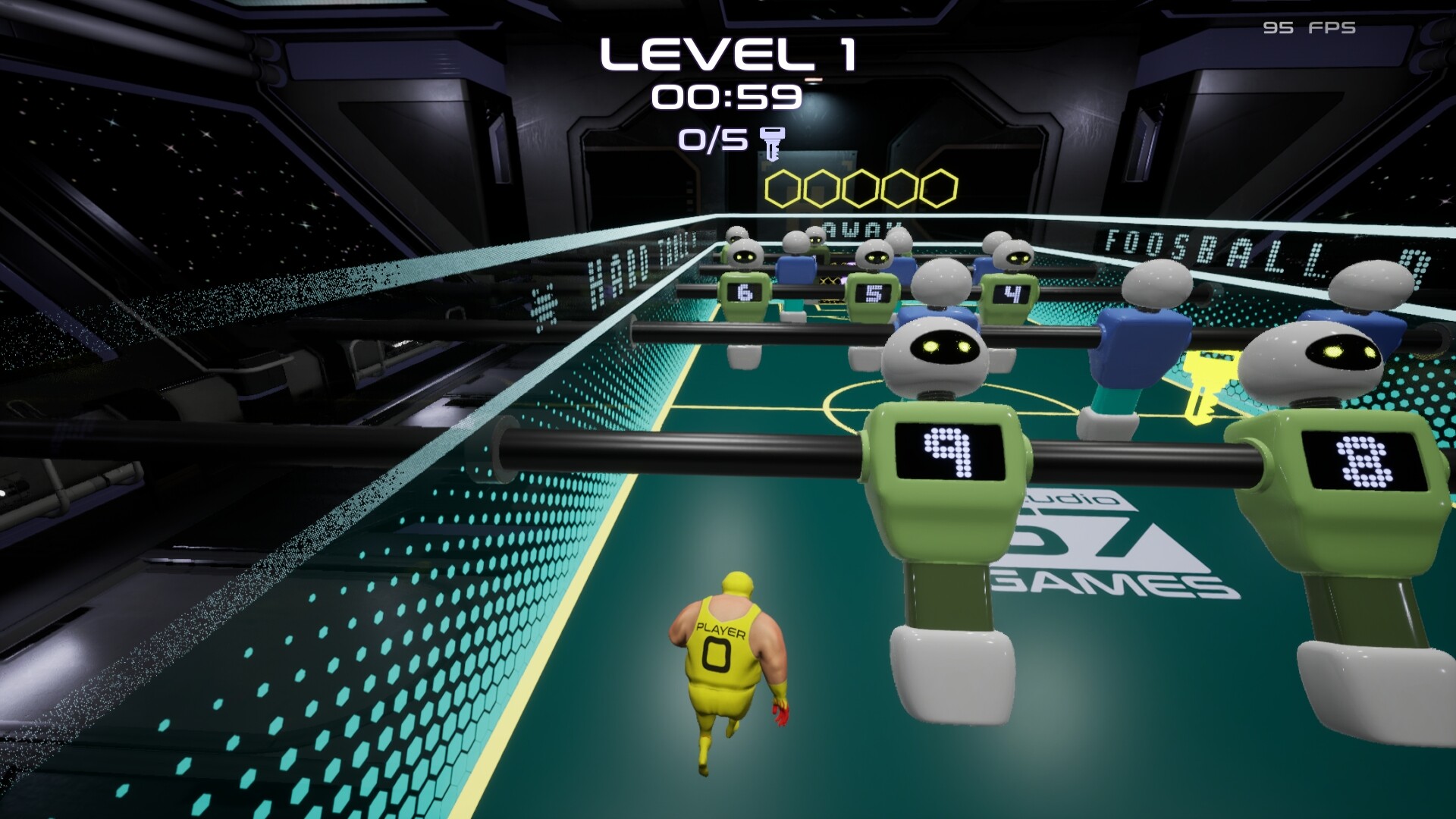 FOOSBALL RUNNER screenshot 4