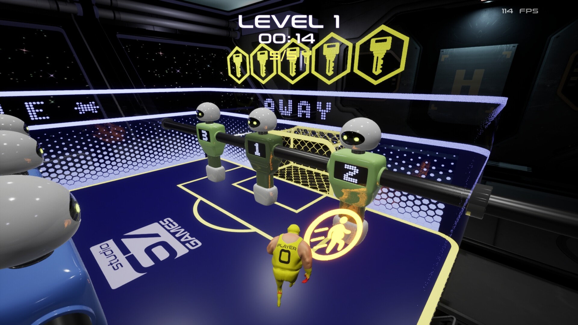 FOOSBALL RUNNER screenshot 2