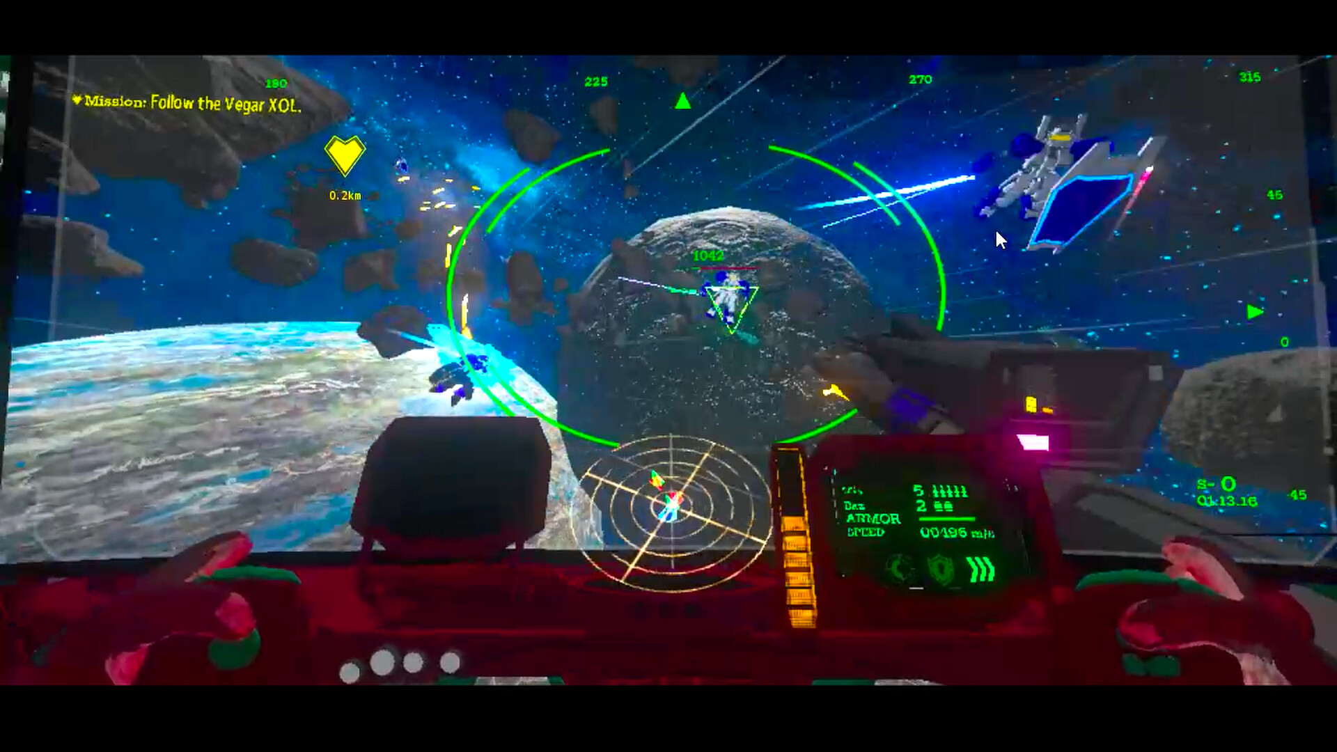 XOL: Space Mech Wars screenshot 2