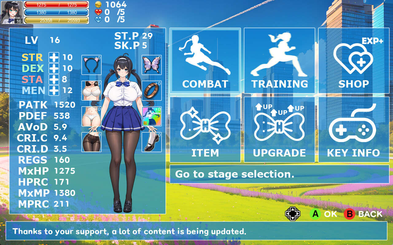 FIGHTING GIRL YURI screenshot 3