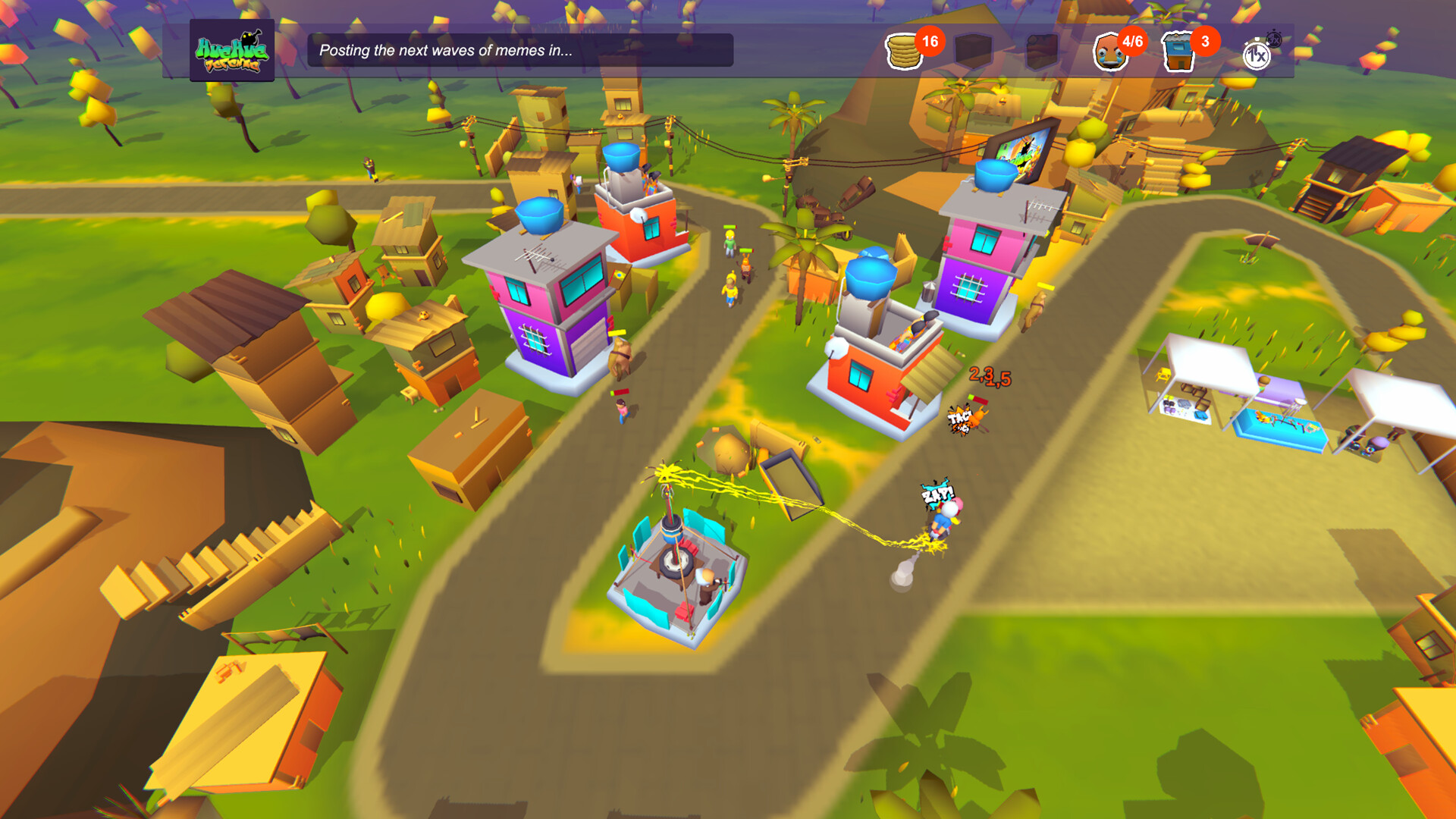 Hue Hue Defense screenshot 5