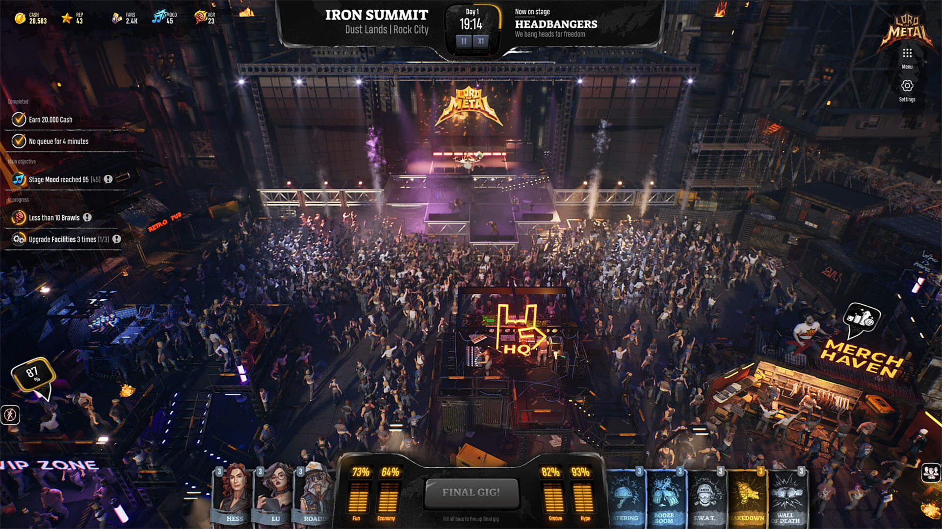 Lord of Metal screenshot 1