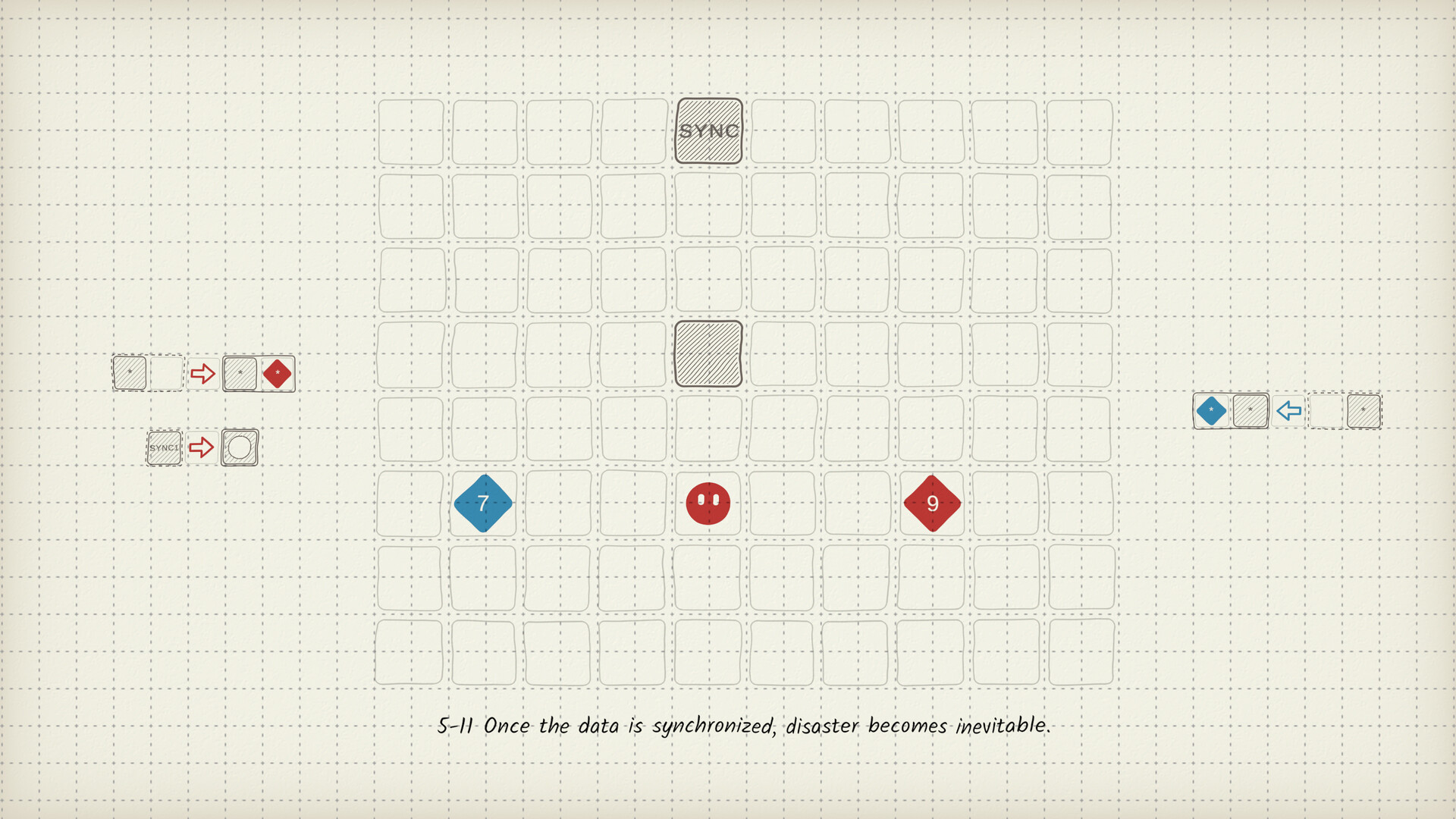 Wordban: a text-based Sokoban game screenshot 1