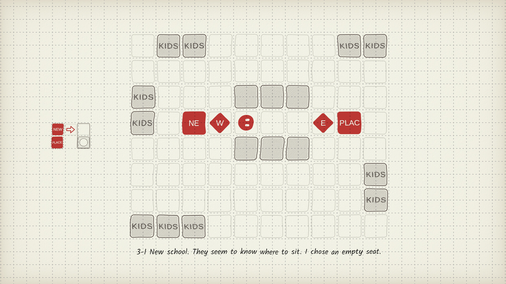 Wordban: a text-based Sokoban game screenshot 4