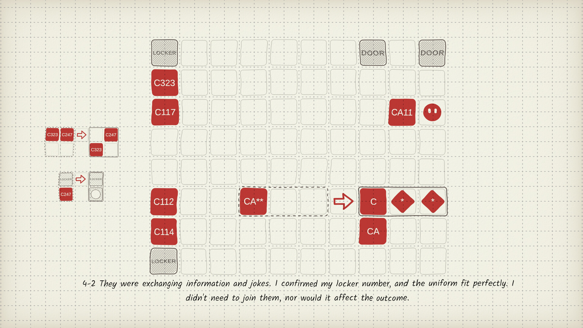 Wordban: a text-based Sokoban game screenshot 2
