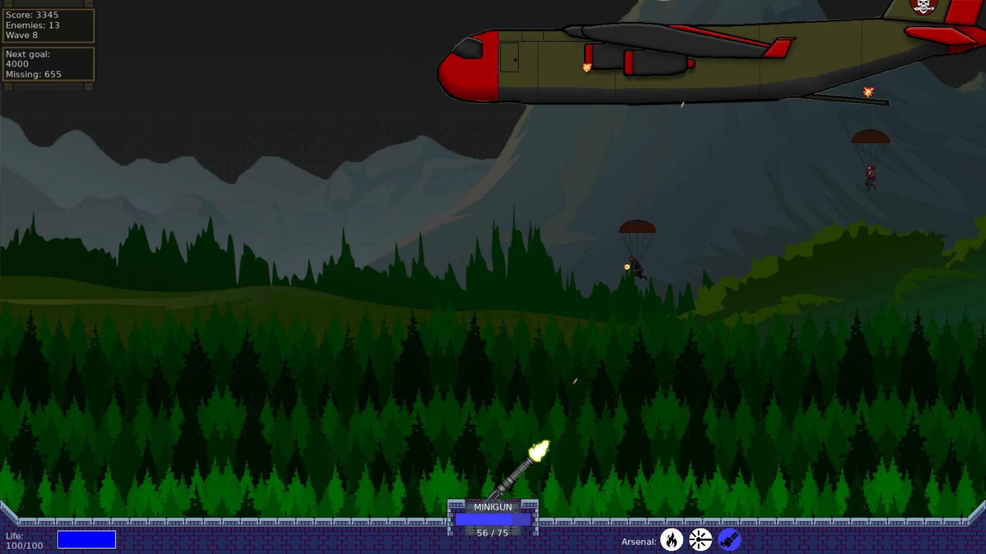 Paratroopers Raid screenshot 6