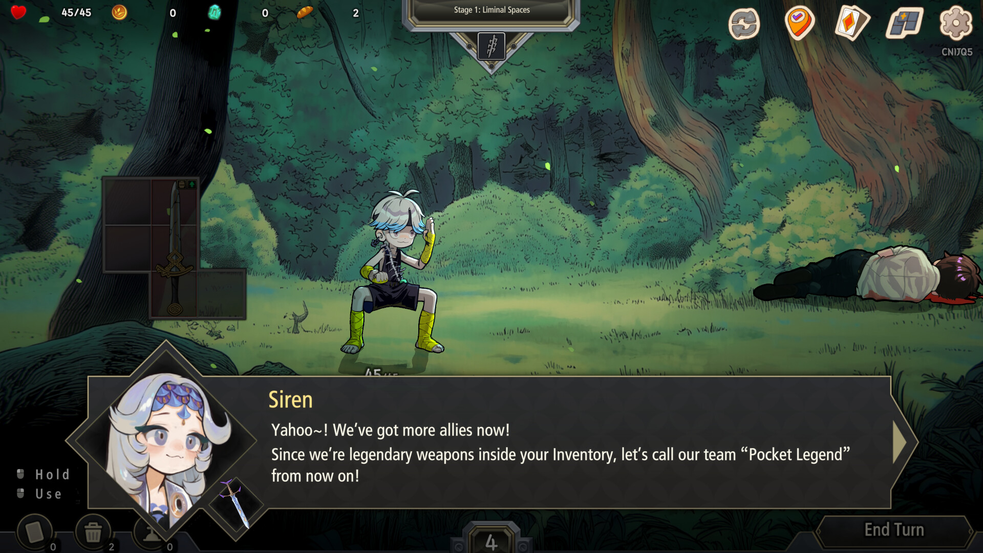 Pocket Legend : Inventory Roguelike Deckbuilder screenshot 14