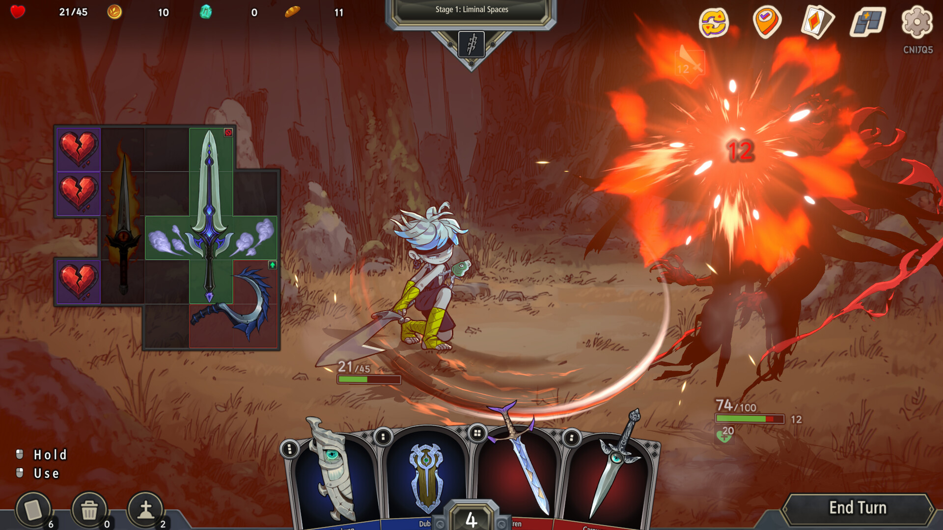 Pocket Legend : Inventory Roguelike Deckbuilder screenshot 12
