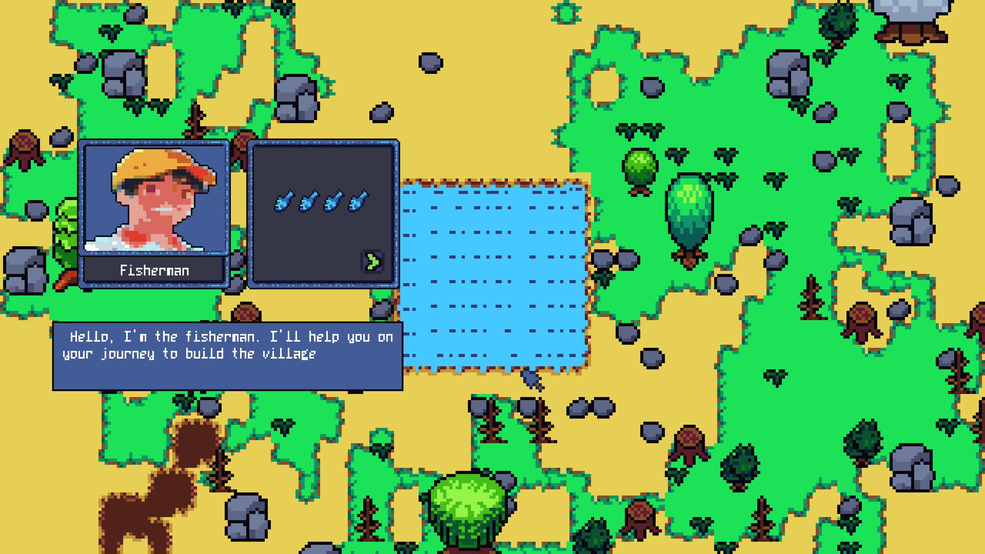 Square Fishing Builder screenshot 4